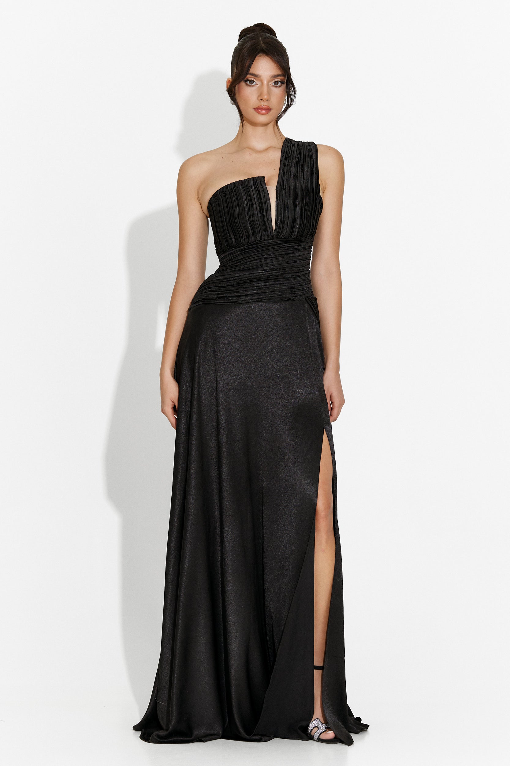 Kamilya Bogas Long Black Dress for Women
