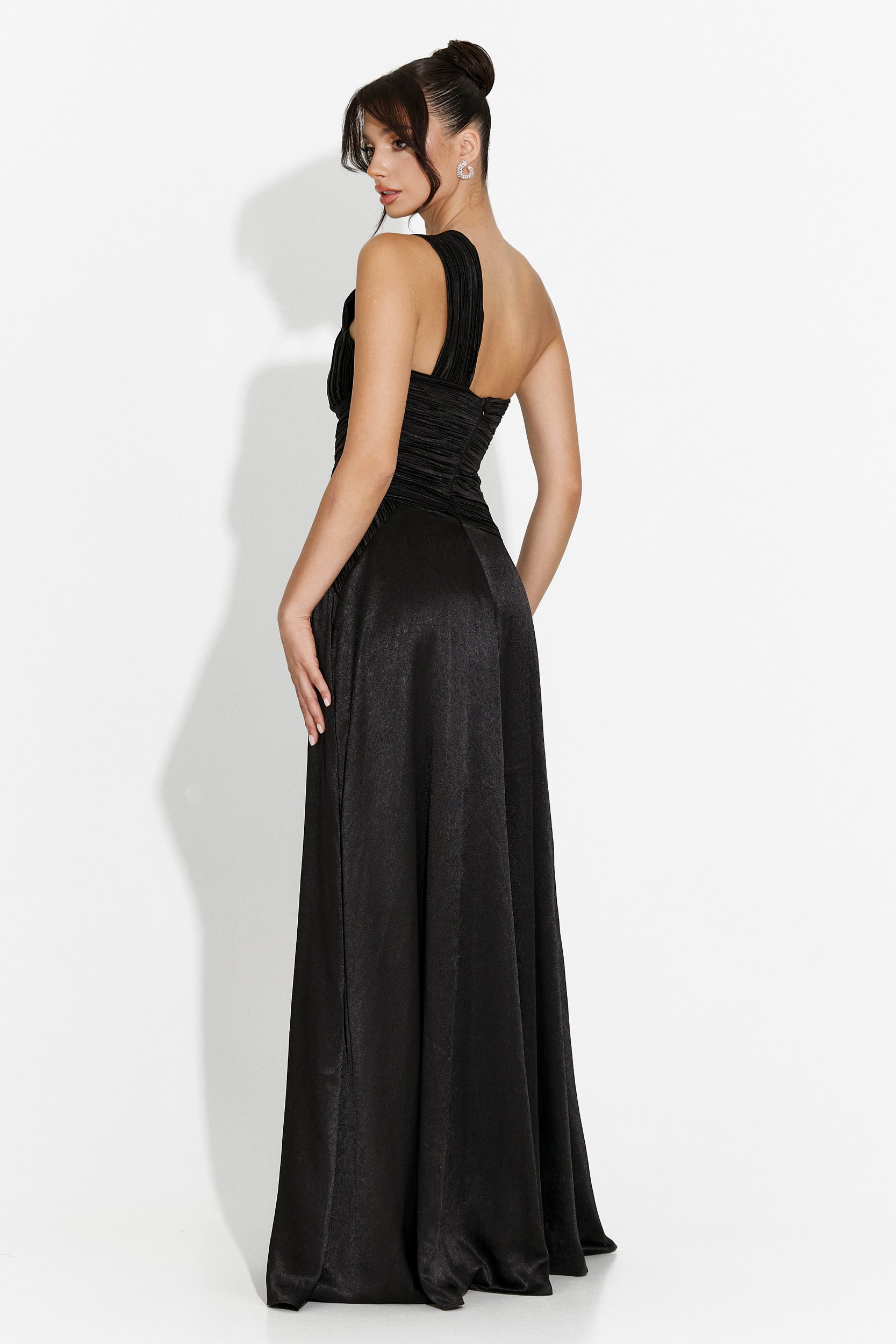 Kamilya Bogas Long Black Dress for Women