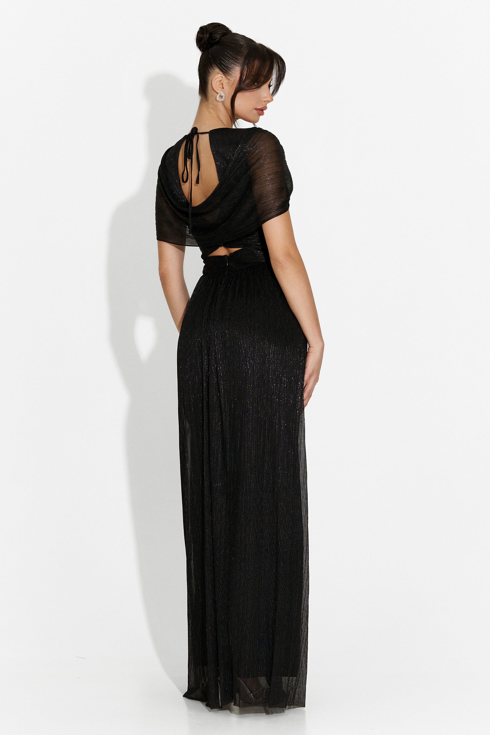 Kidy Bogas Long Black Ladies Dress