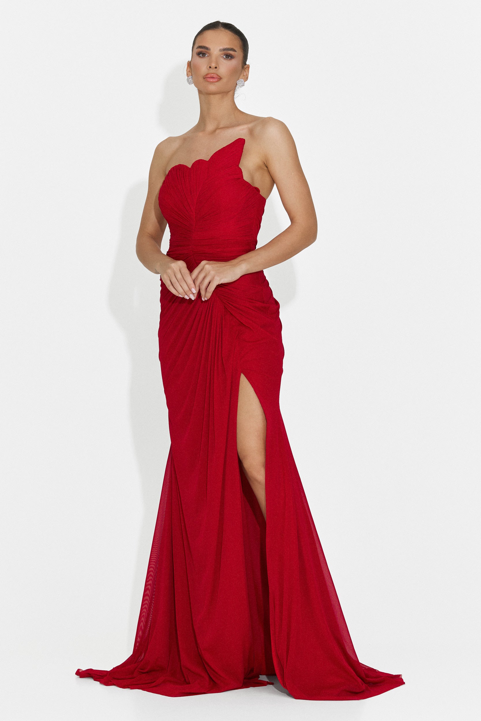 Rochie dama lunga rosie Jule Bogas