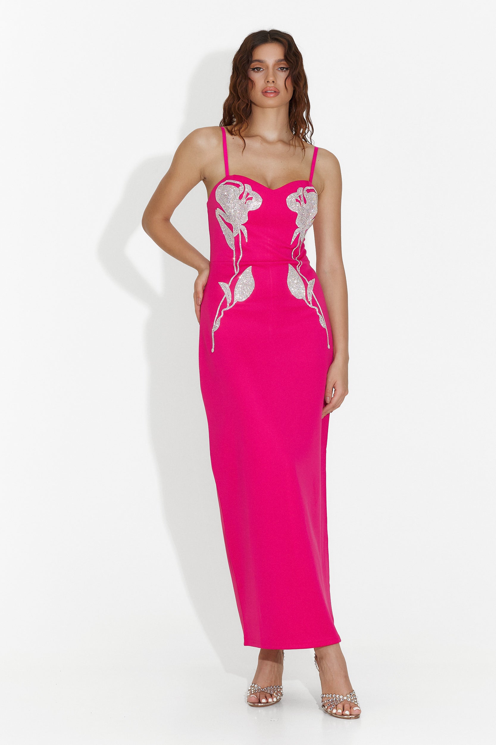 Helena Bogas Medium Fuchsia Ladies Dress