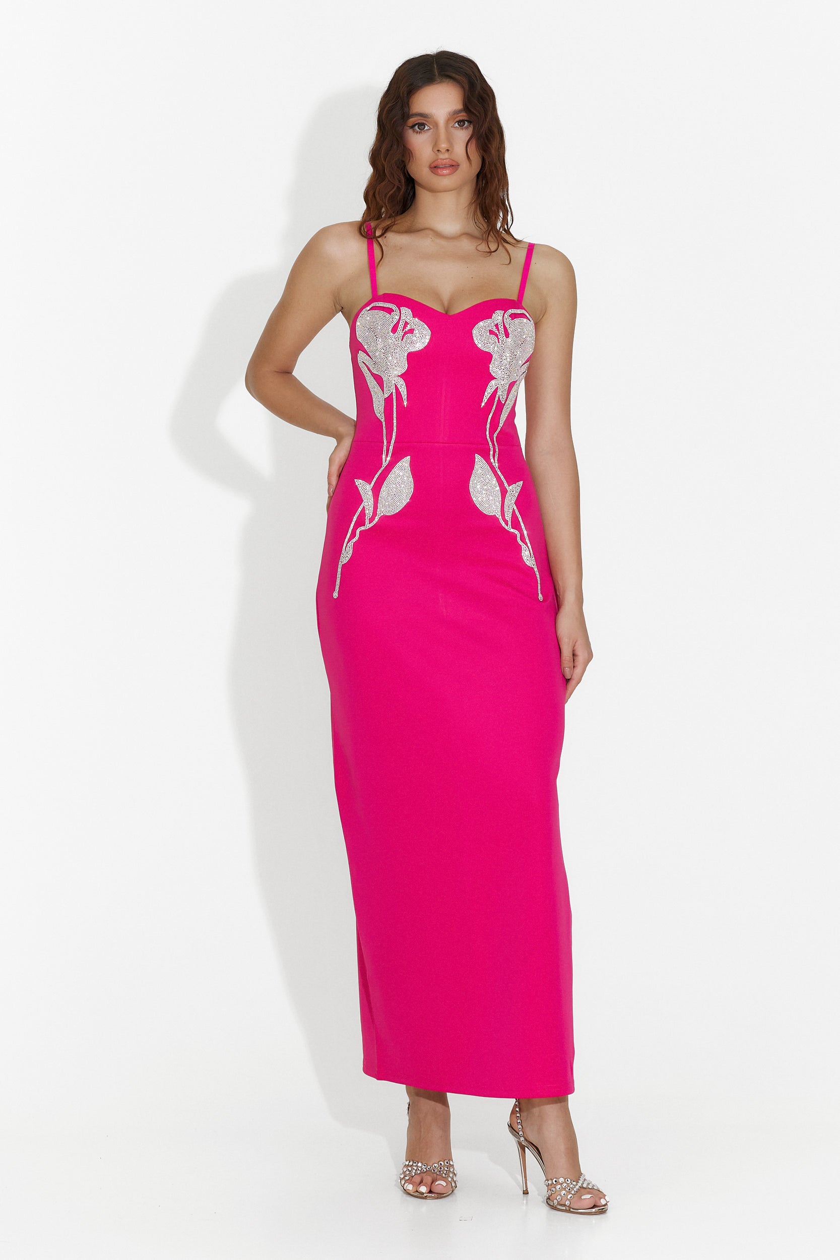 Helena Bogas Medium Fuchsia Ladies Dress
