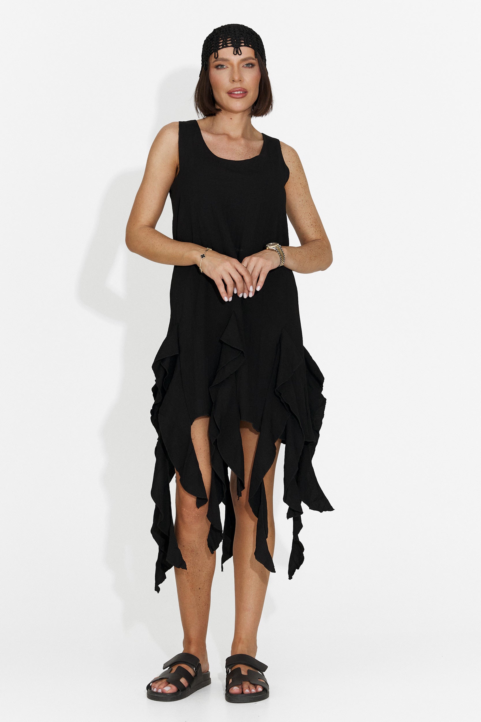 Rochie dama medie neagra Emetia Bogas