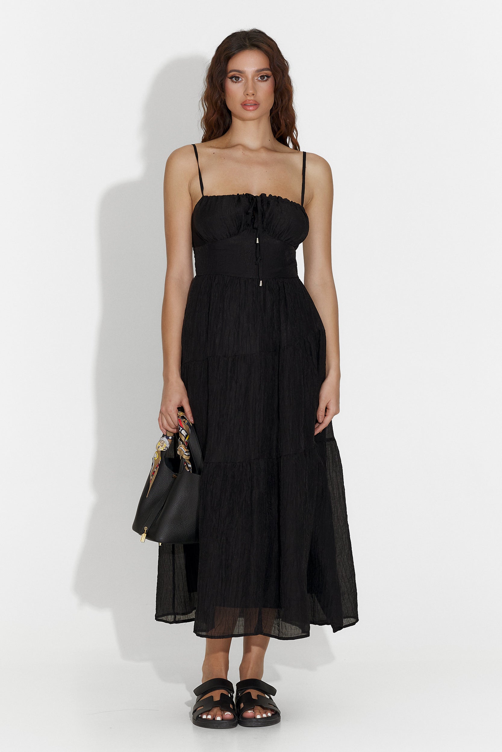Rochie dama medie neagra Faster Bogas