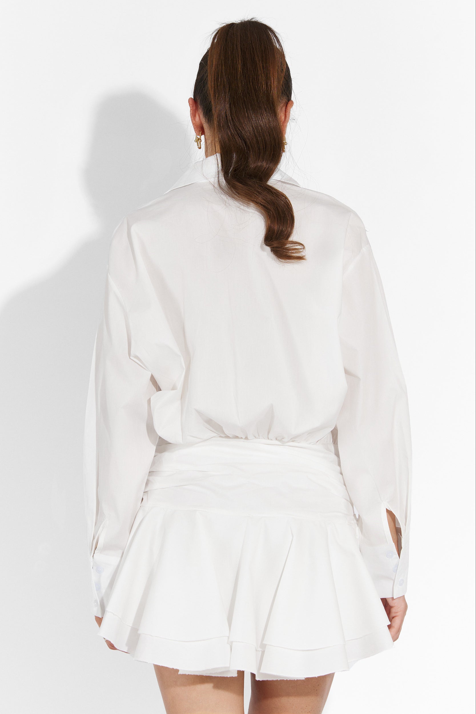 Snify Bogas Short White Ladies Dress