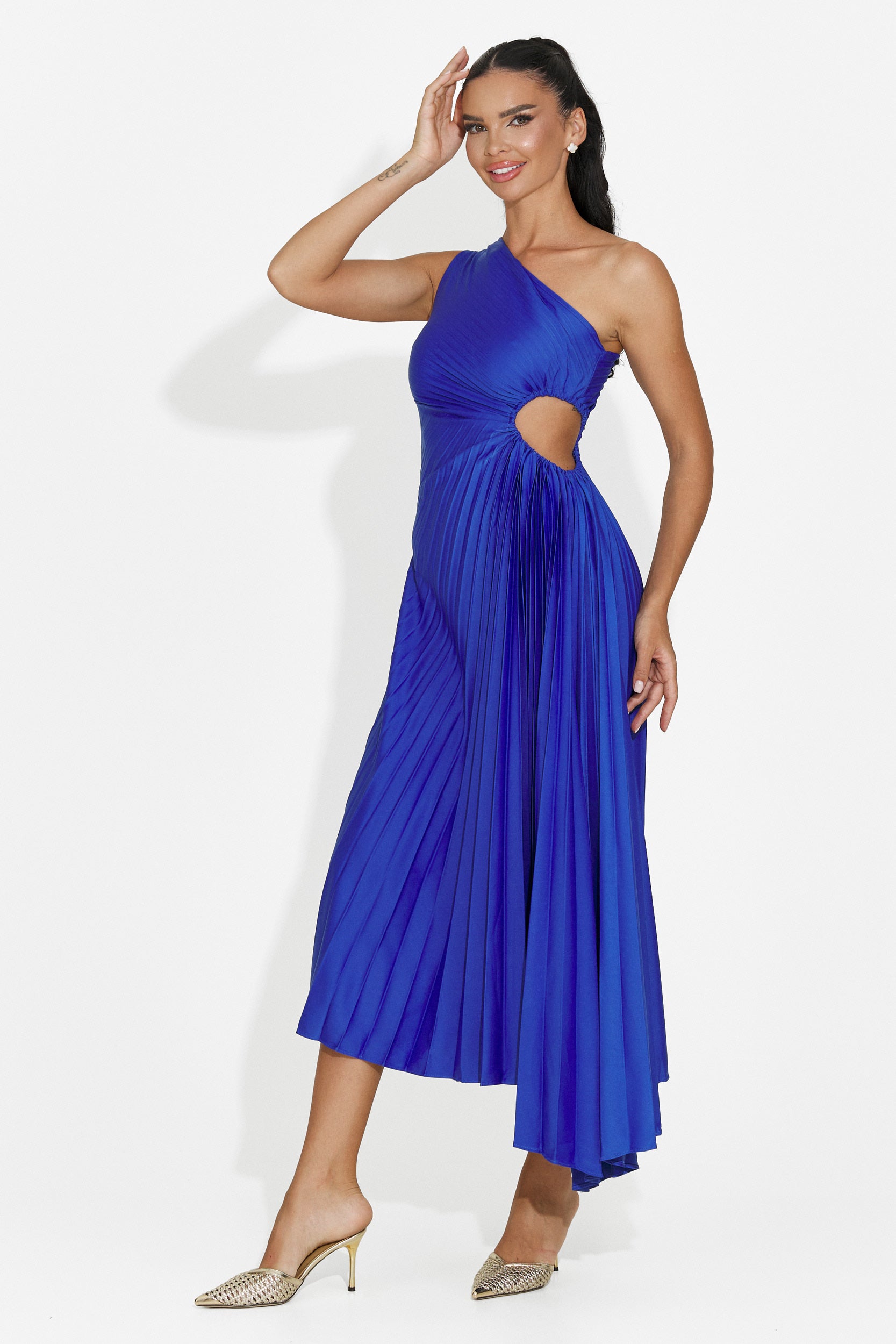 Rochie dama scurta albastra Delimia Bogas