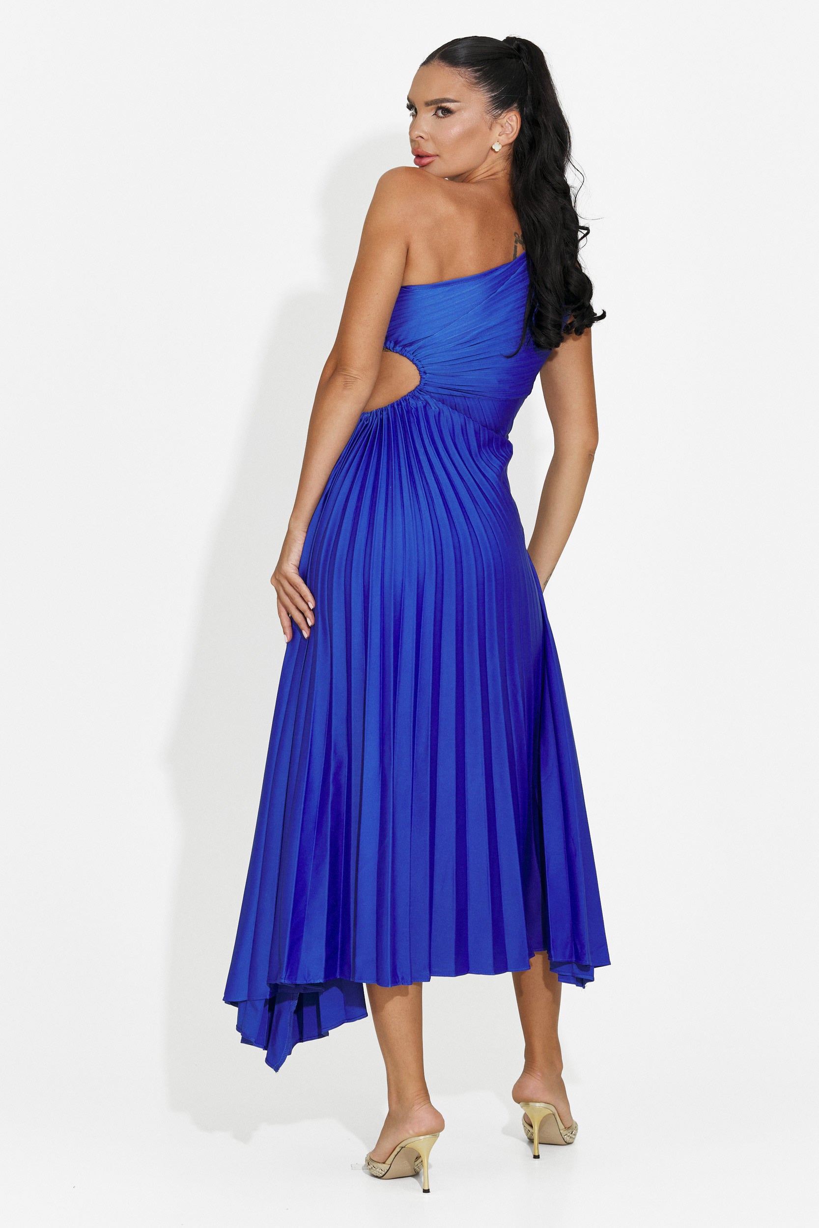 Rochie dama scurta albastra Delimia Bogas