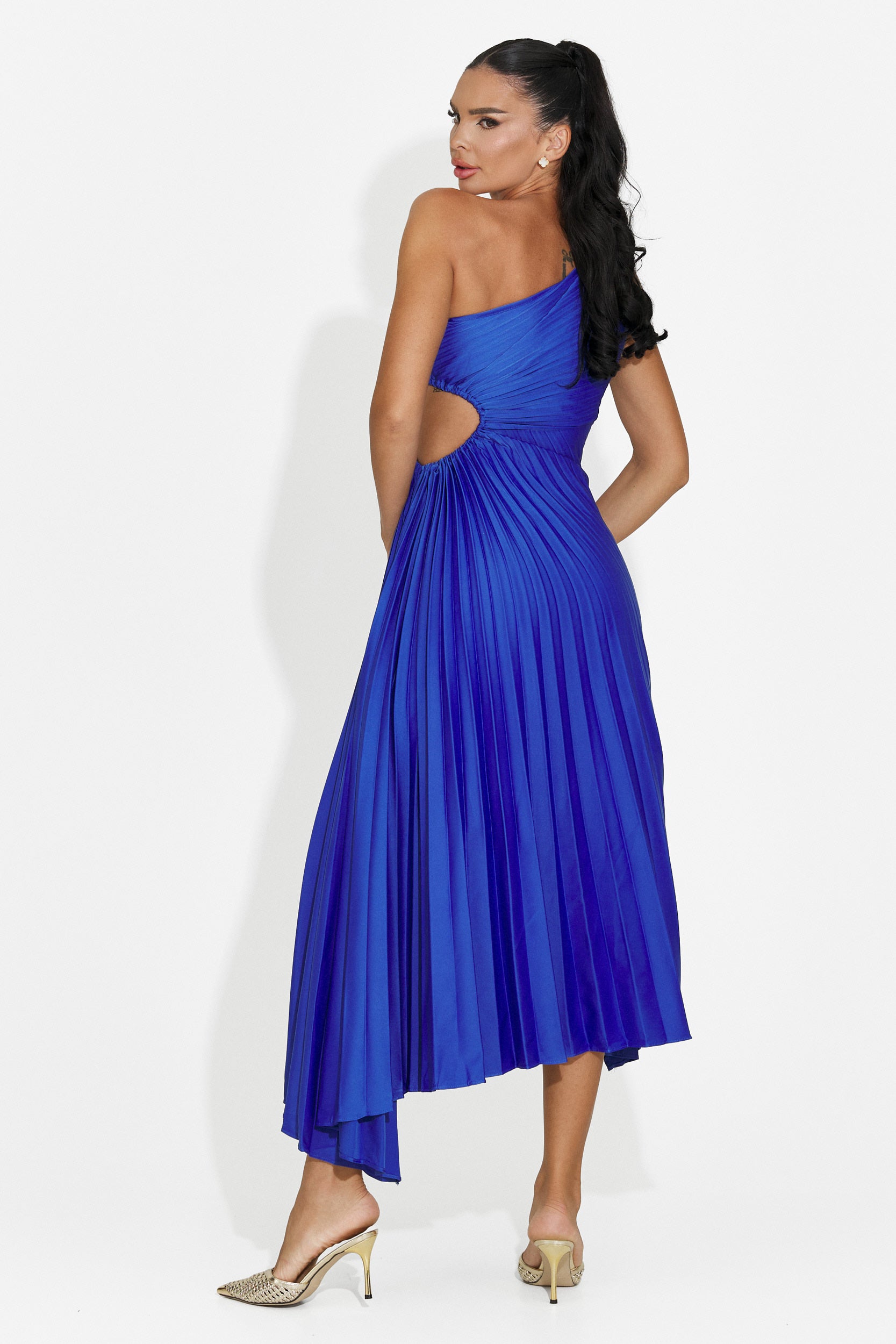 Rochie dama scurta albastra Delimia Bogas