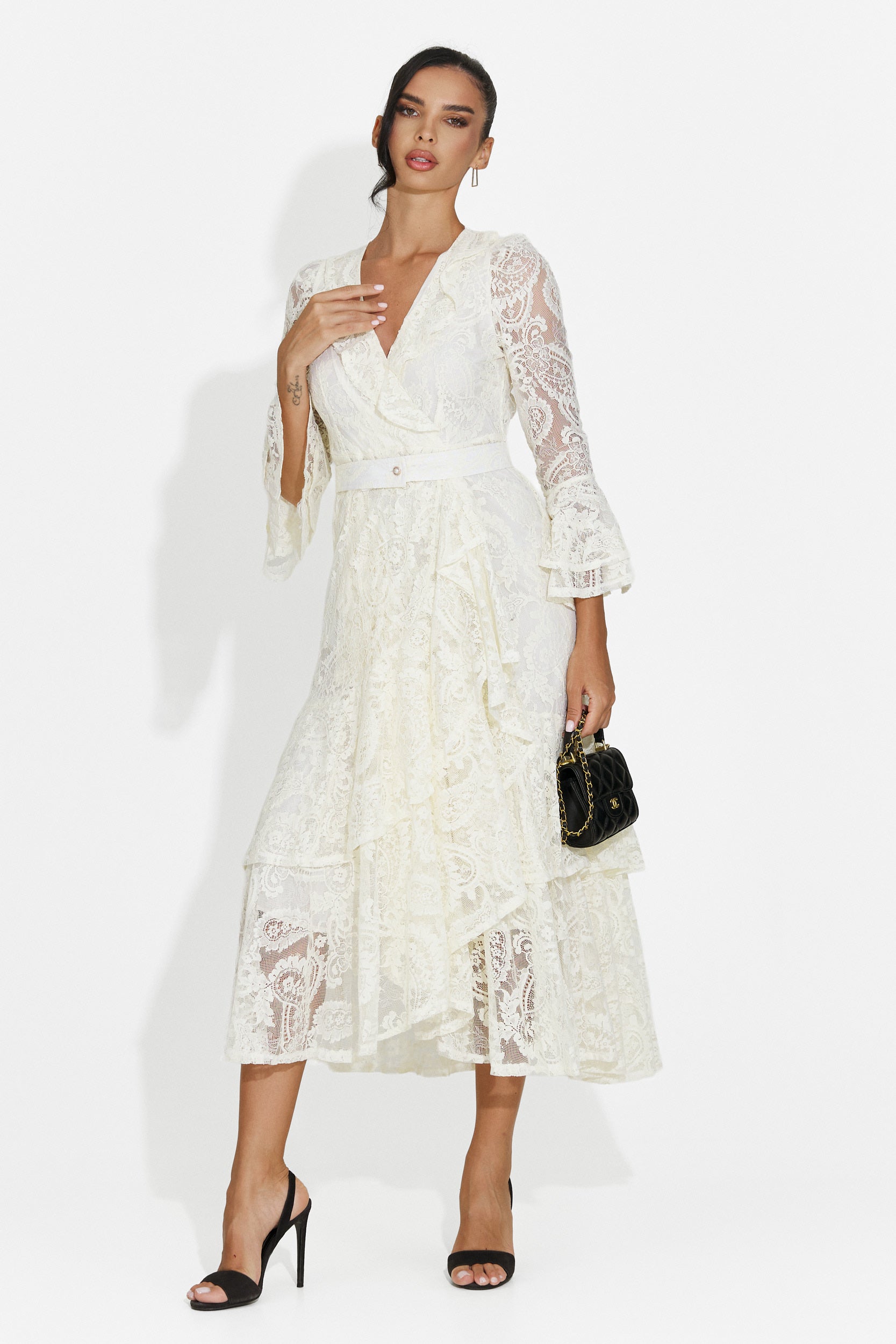 Rochie dama scurta bej Nariam Bogas