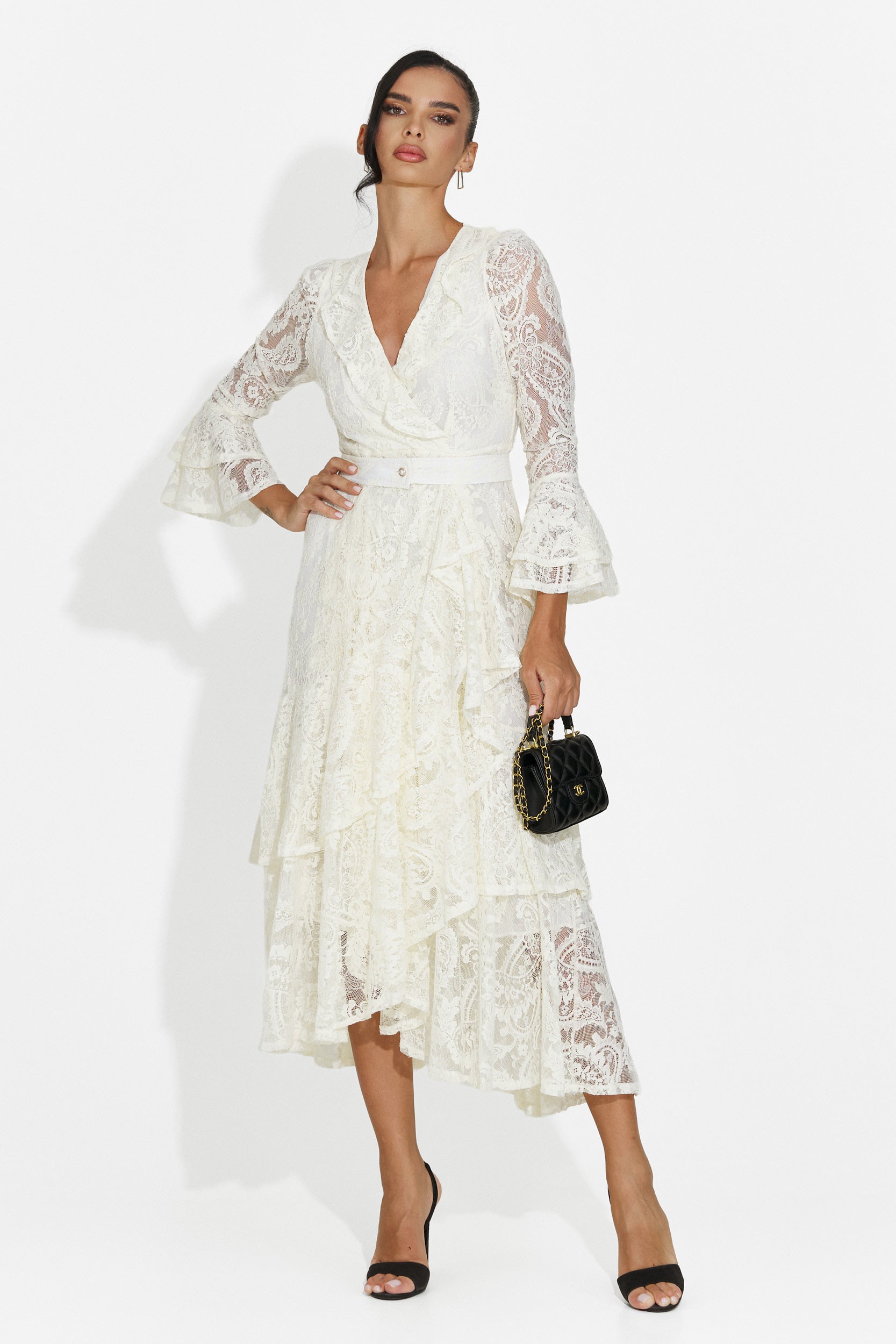 Rochie dama scurta bej Nariam Bogas
