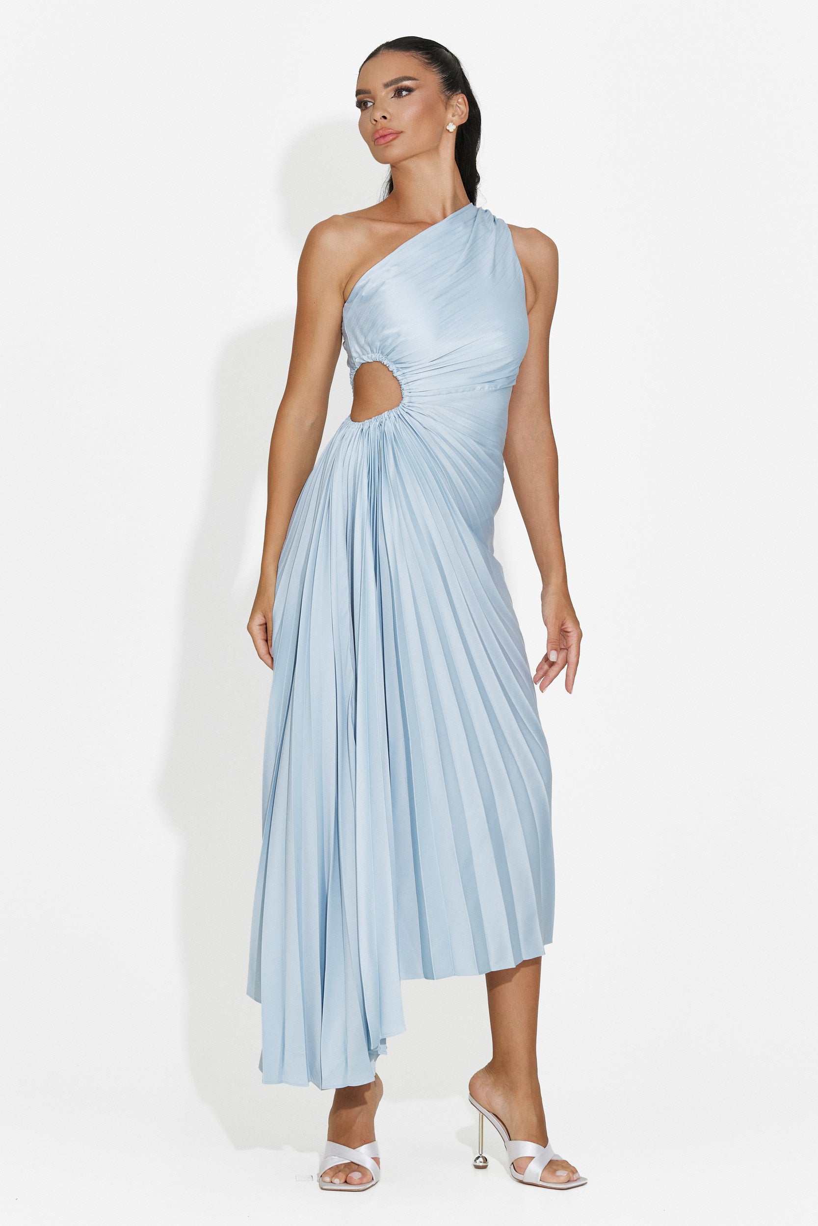 Rochie dama scurta bleu Delimia Bogas