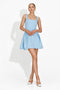 Lucynda Bogas Short Blue Ladies Dress