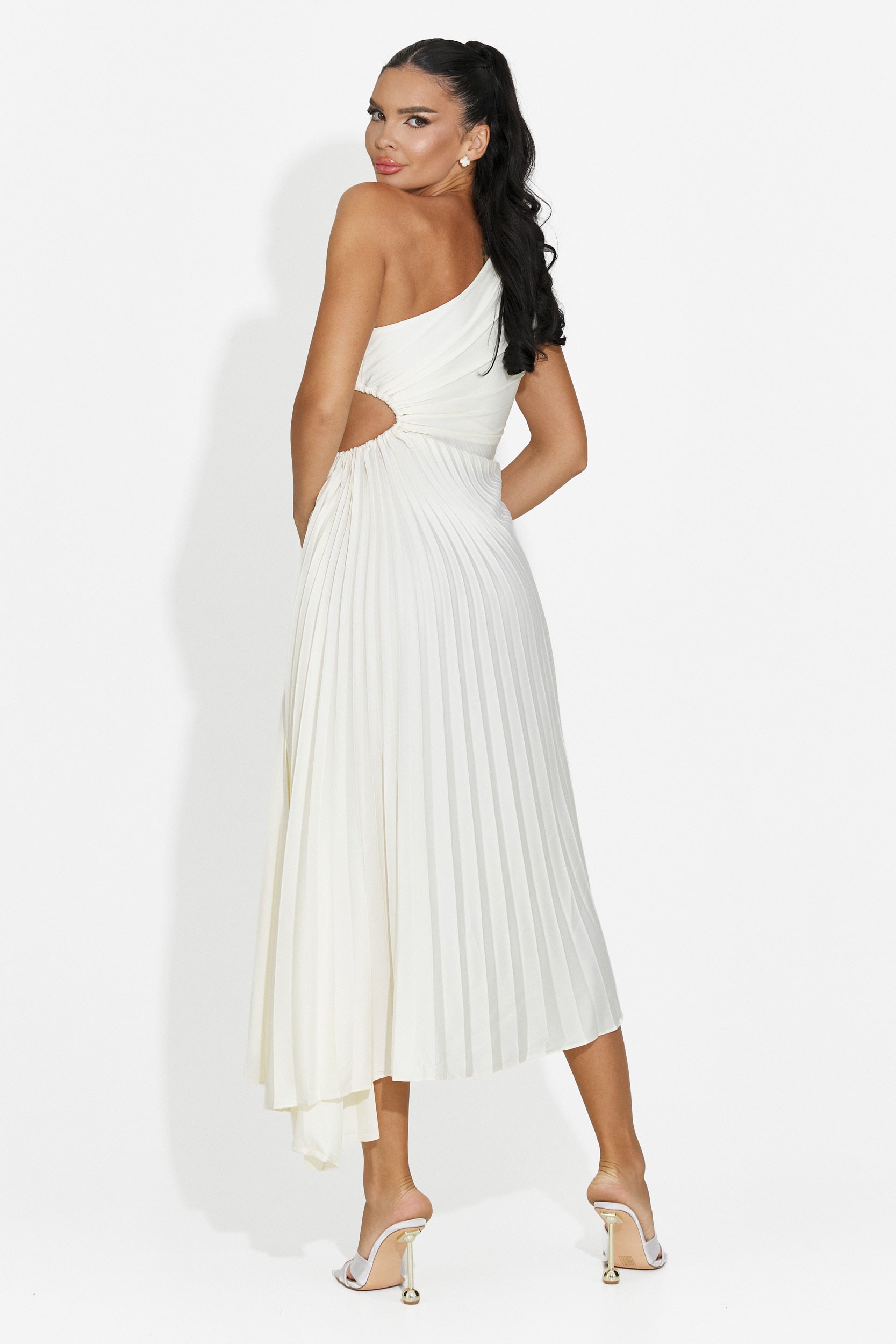 Rochie dama scurta galbena Delimia Bogas