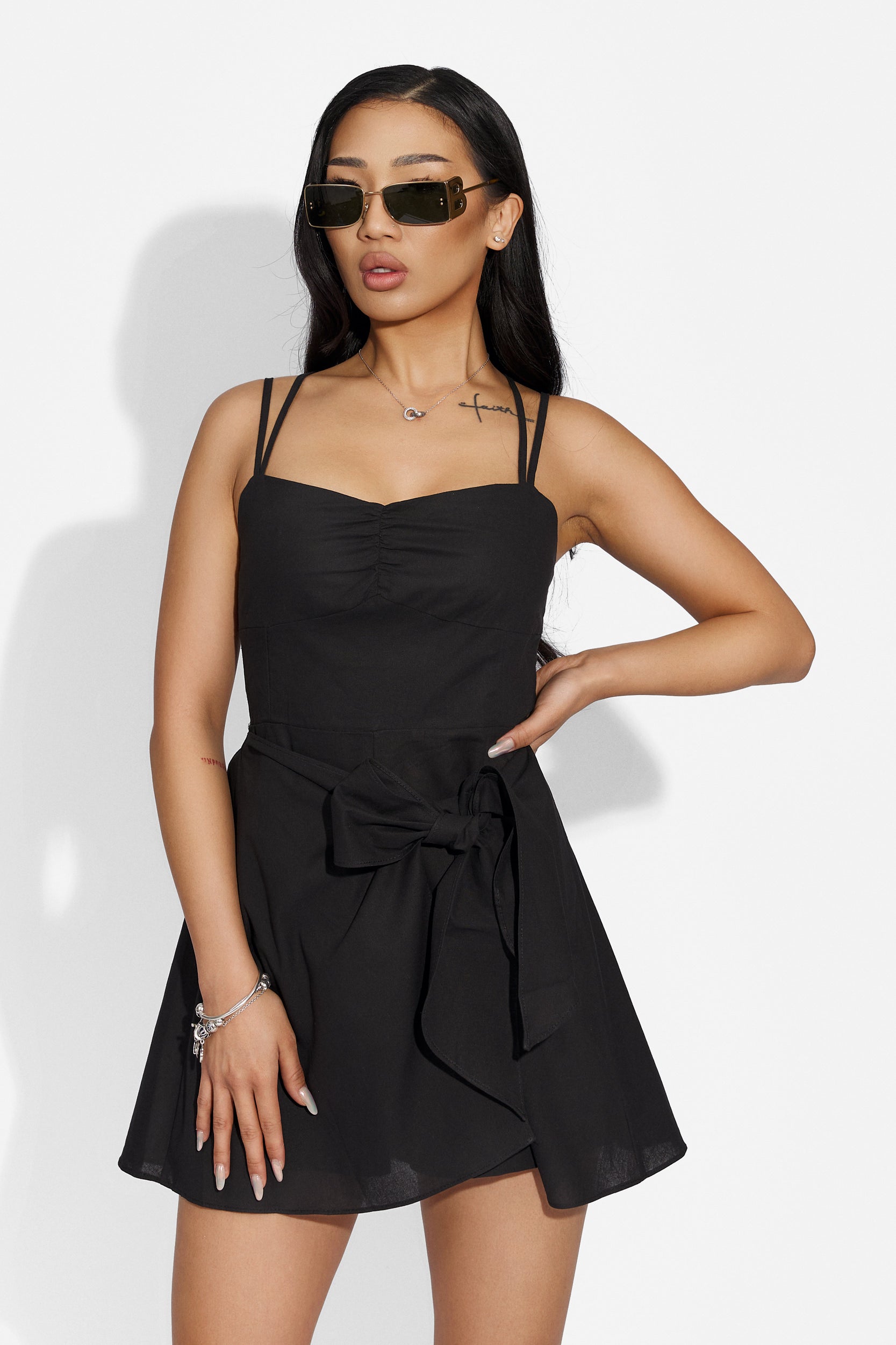 Rochie Dama Lunga Neagra Herminia Bogas