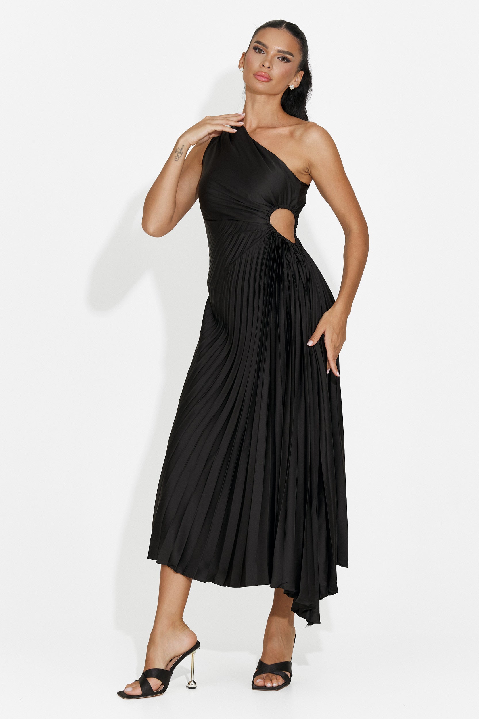 Rochie dama scurta neagra Delimia Bogas