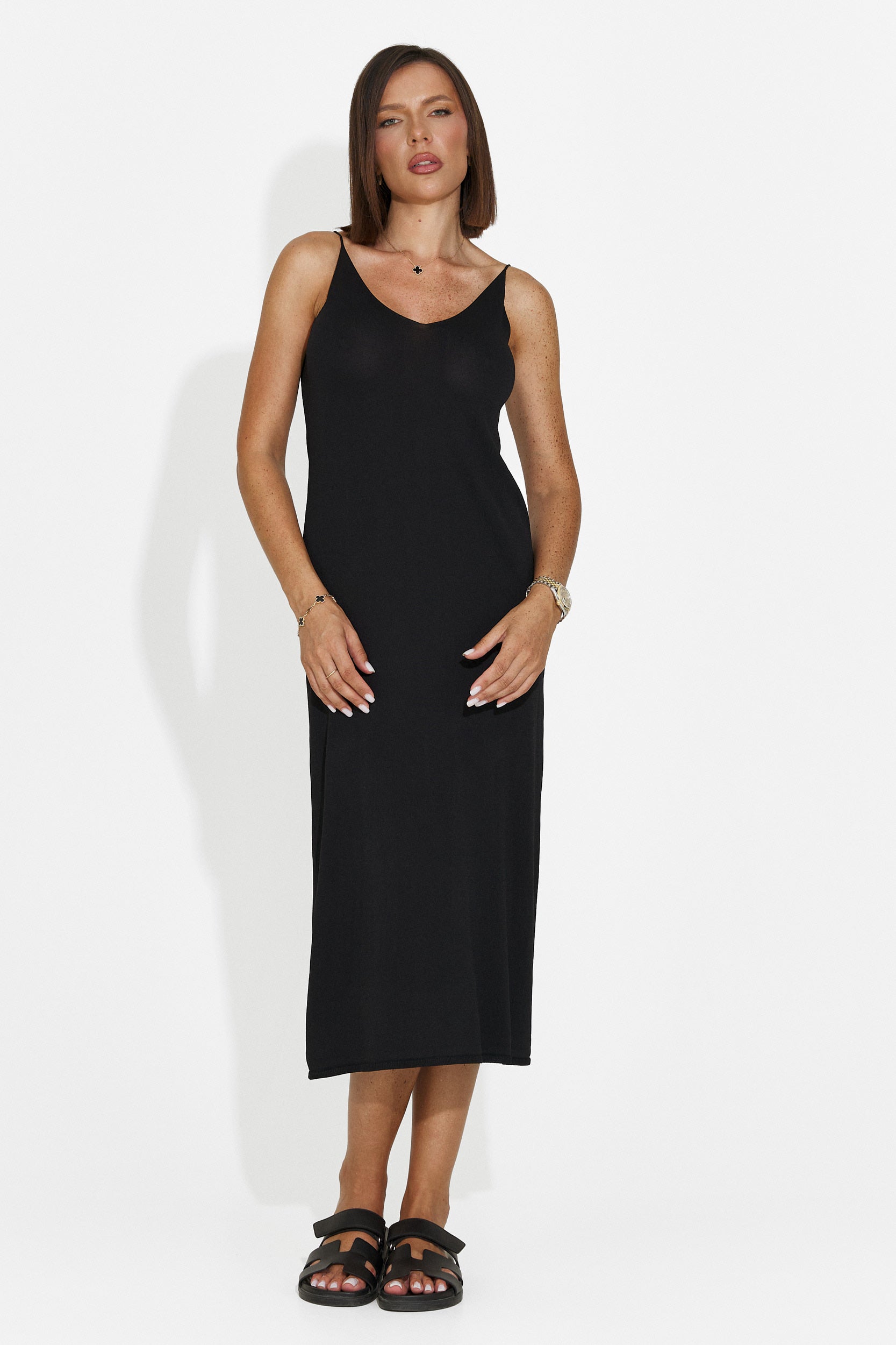 Rochie dama scurta neagra Liorna Bogas