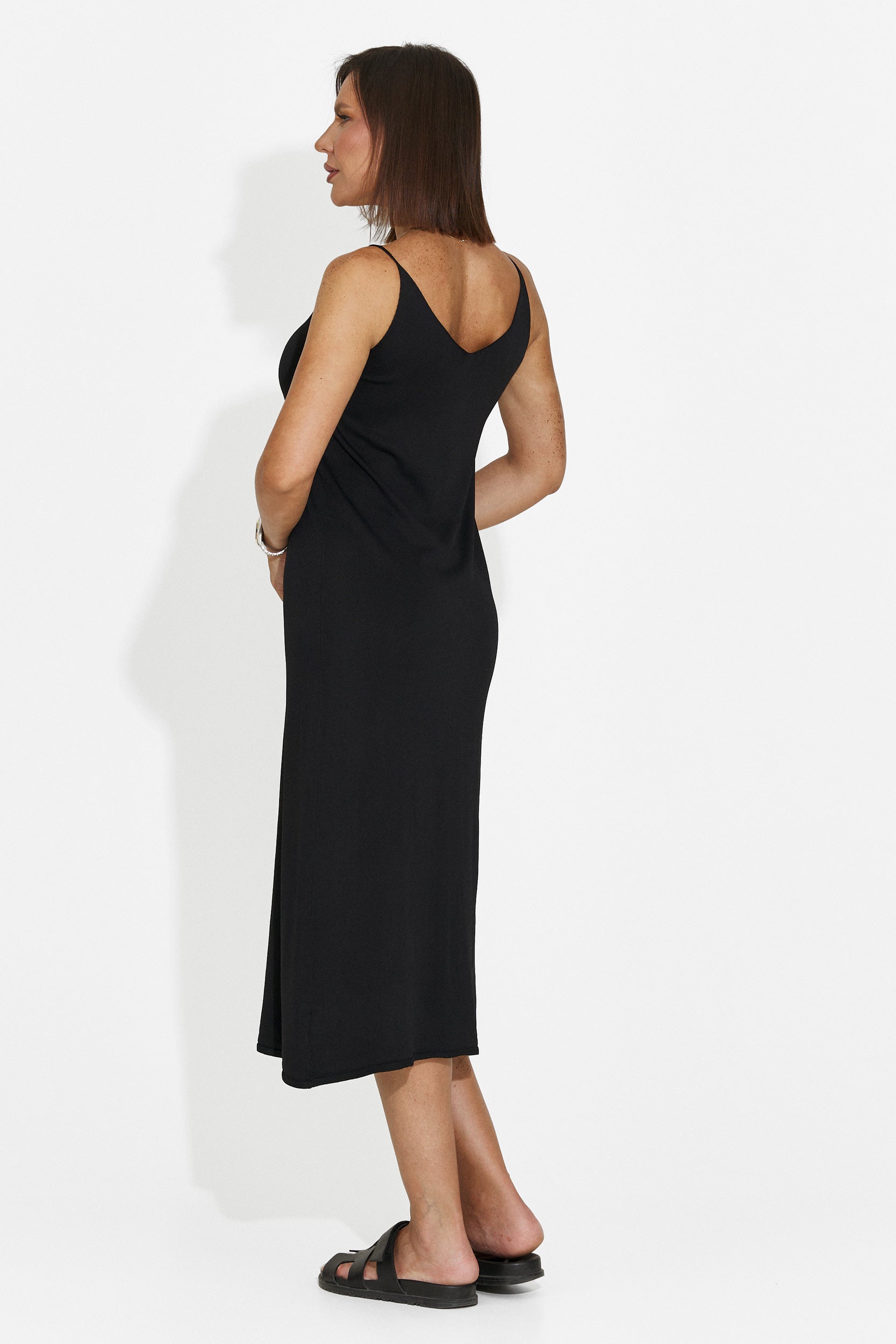 Rochie dama scurta neagra Liorna Bogas