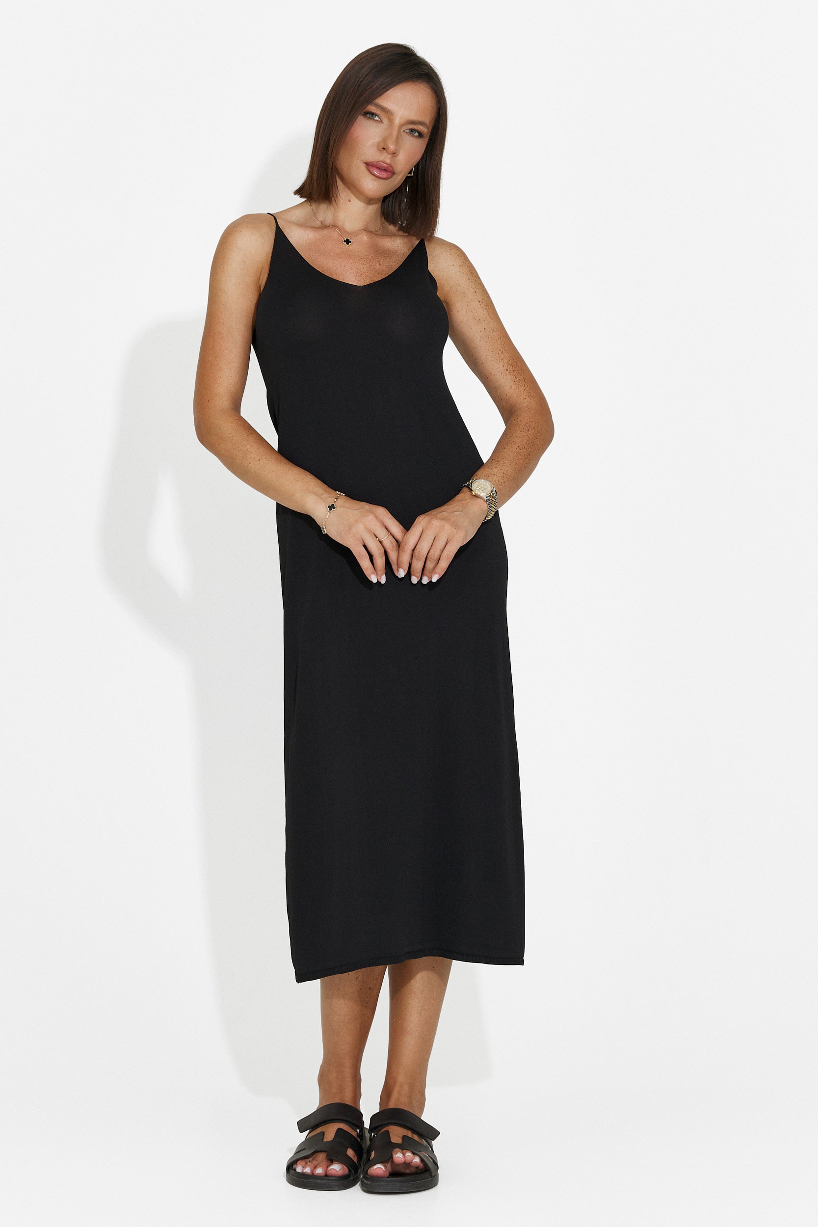 Rochie dama scurta neagra Liorna Bogas