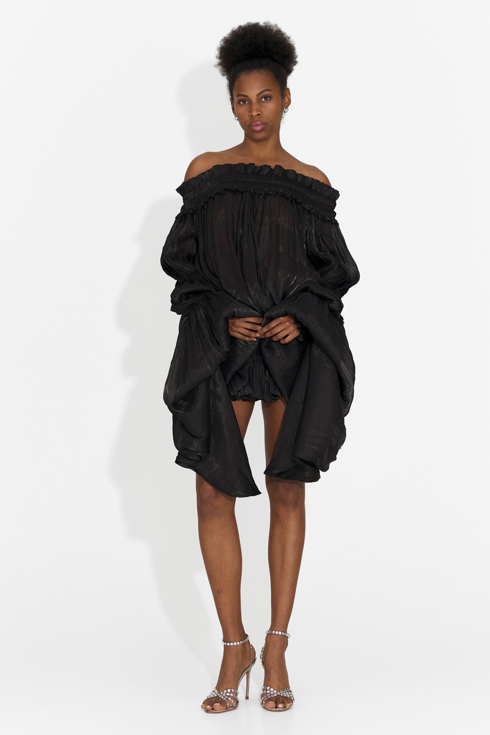 Rochie dama scurta neagra Myara Bogas