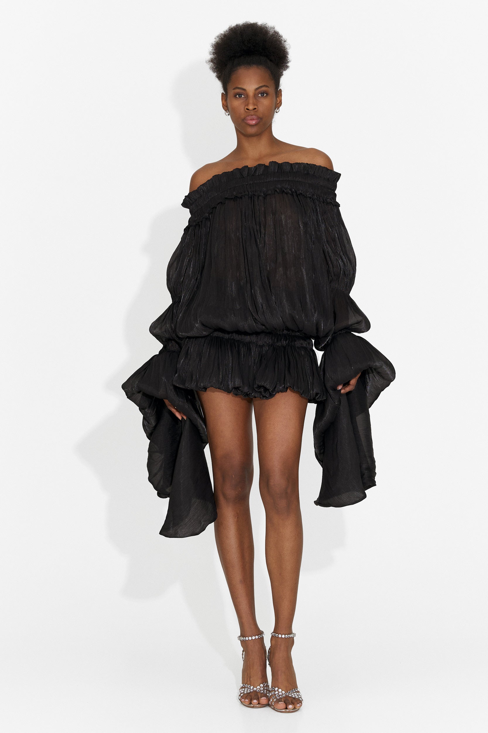 Rochie dama scurta neagra Myara Bogas