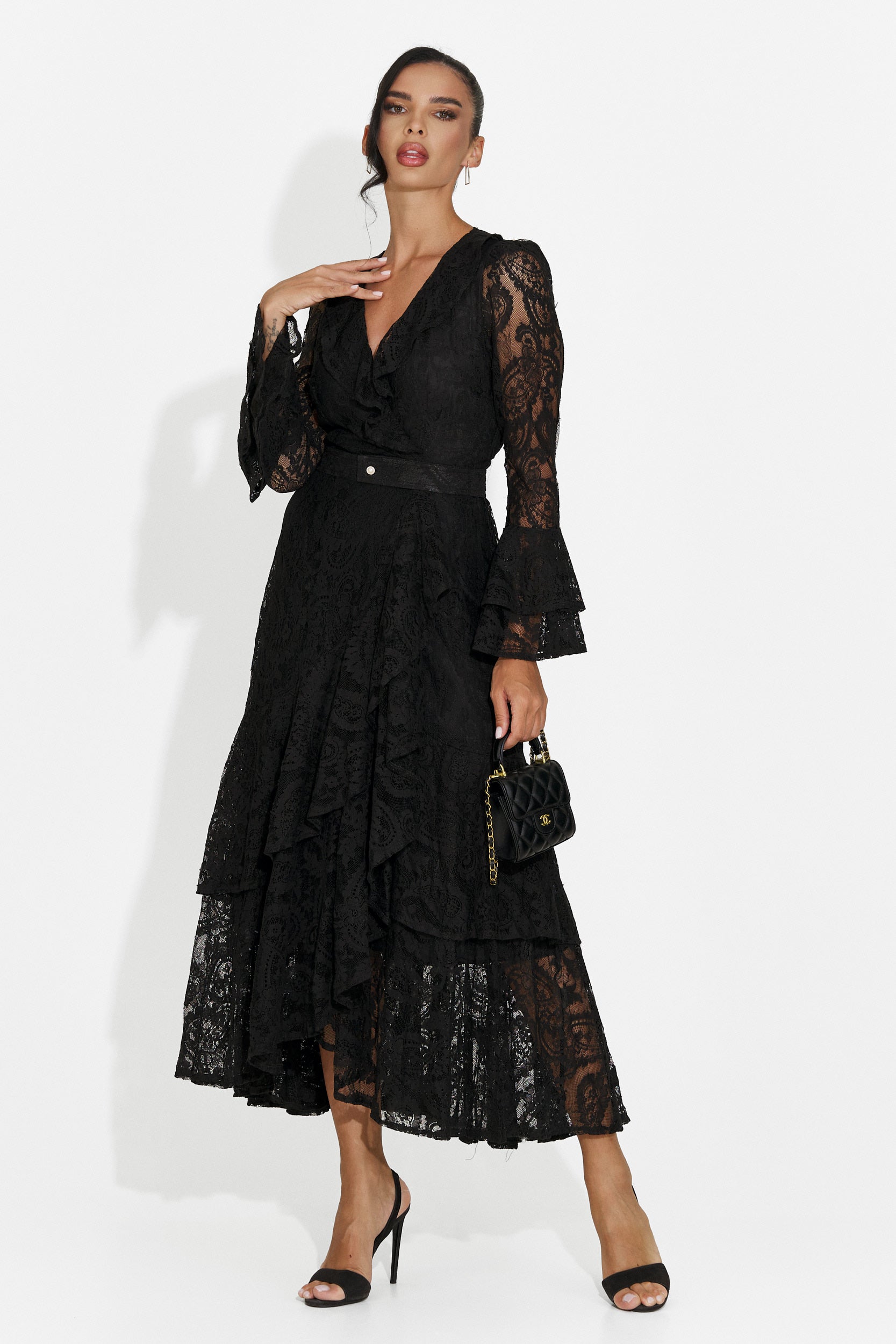 Rochie dama scurta neagra Nariam Bogas