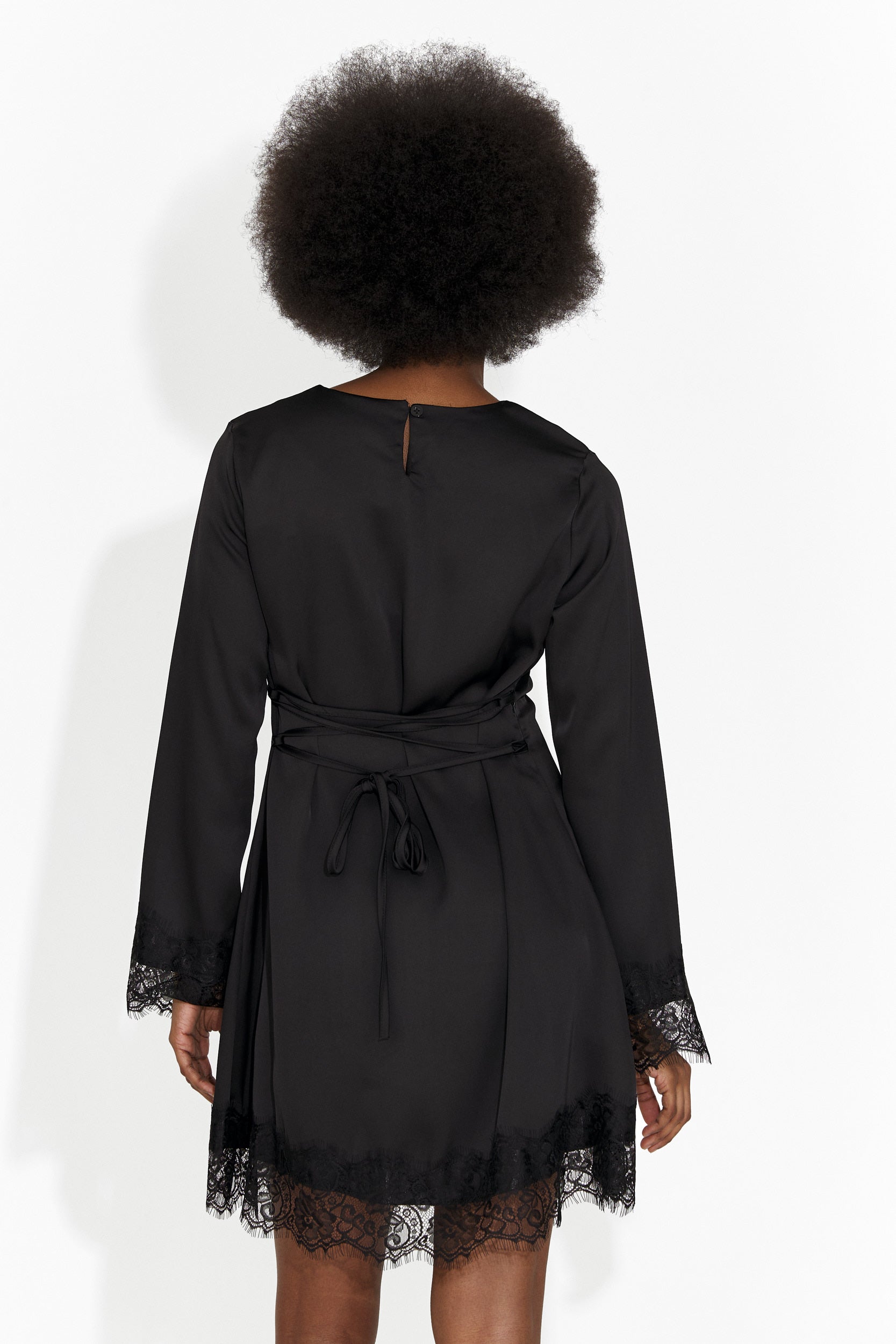 Rochie dama scurta neagra Olmaria Bogas