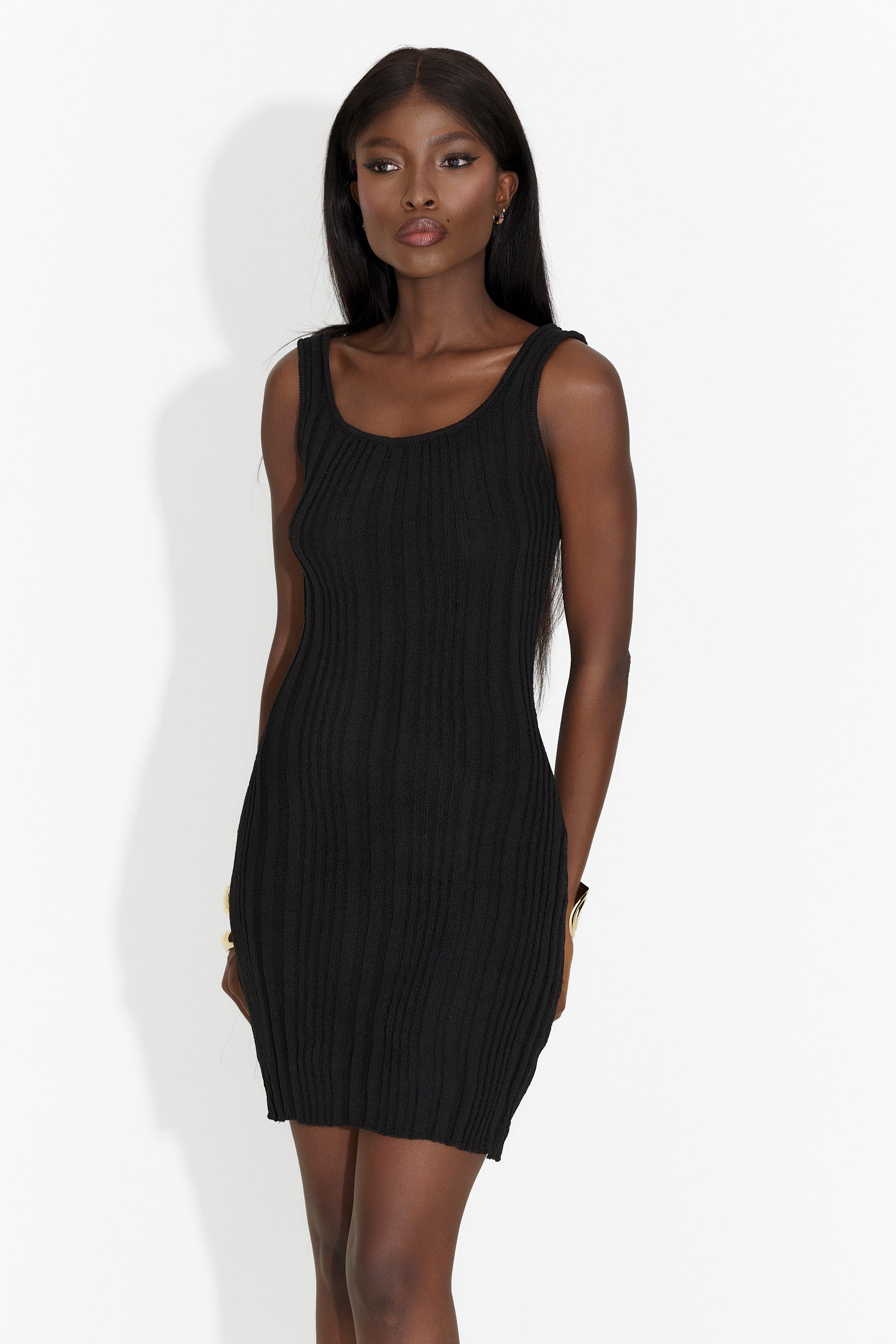 Splosh Bogas Short Black Dress for Women