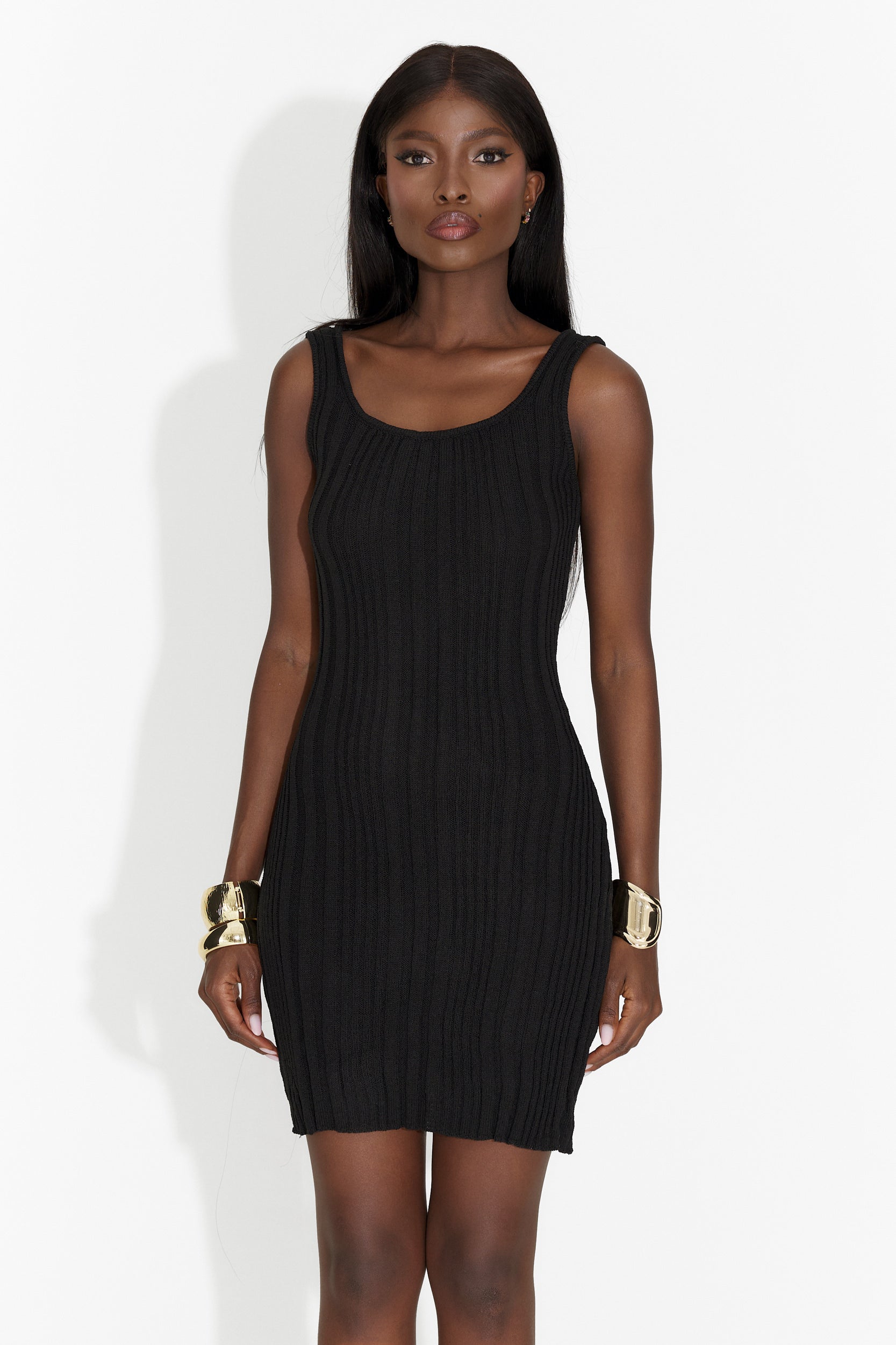 Splosh Bogas Short Black Dress for Women