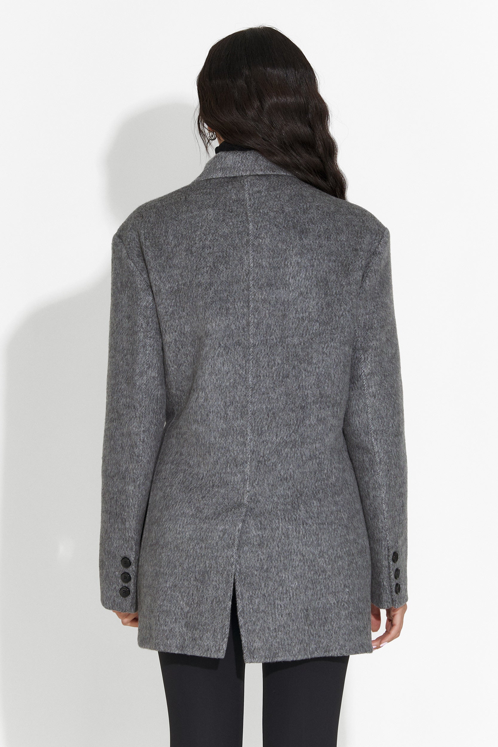 Elegant grey Kalindra Bogas ladies blazer