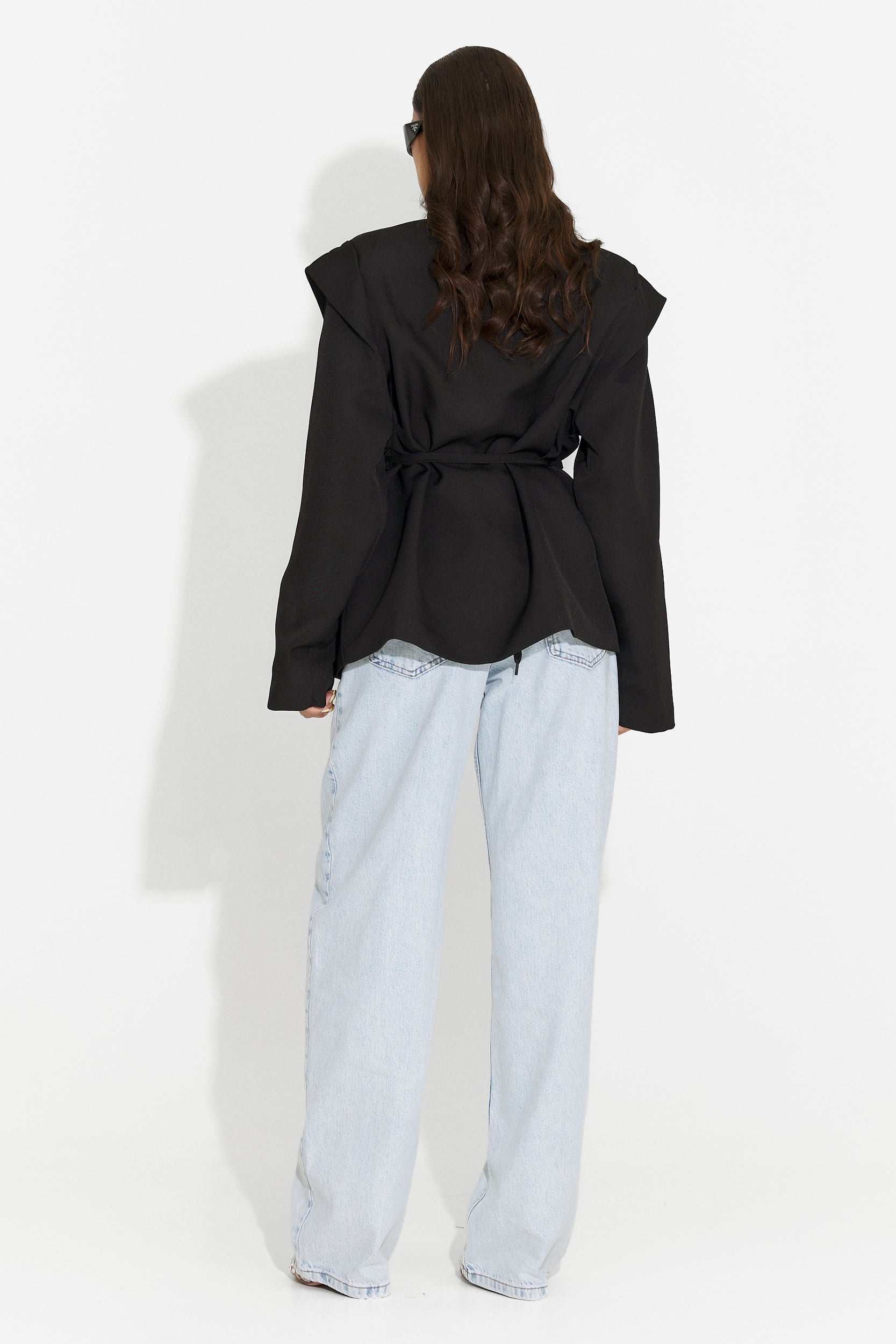 Sacou dama elegant negru Ariah Bogas