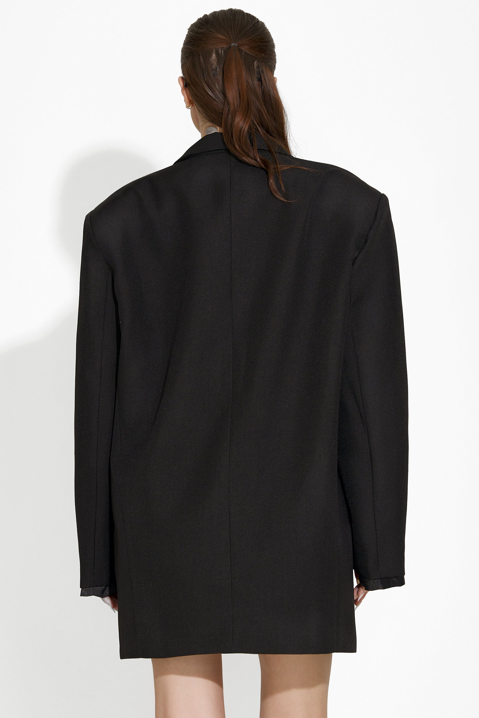 Sacou dama elegant negru Crila Bogas