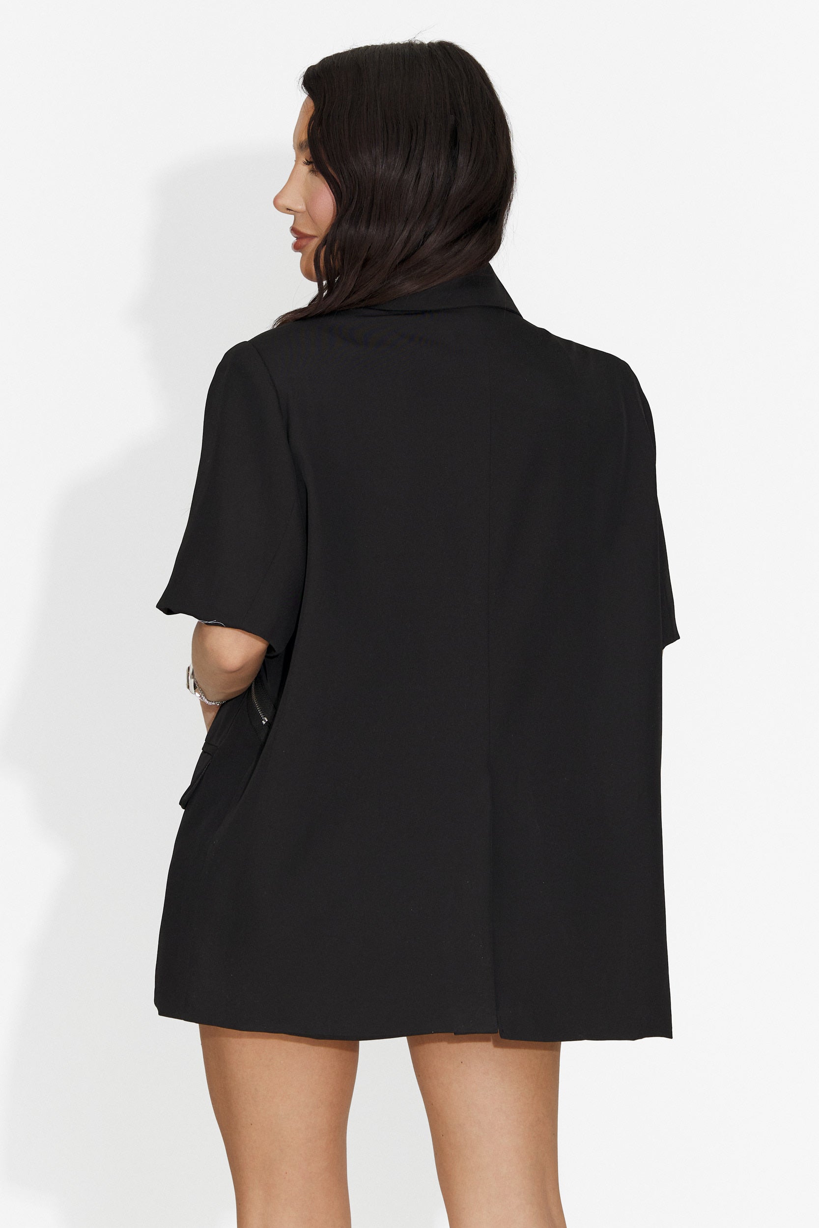 Sacou dama elegant negru Fogi Bogas