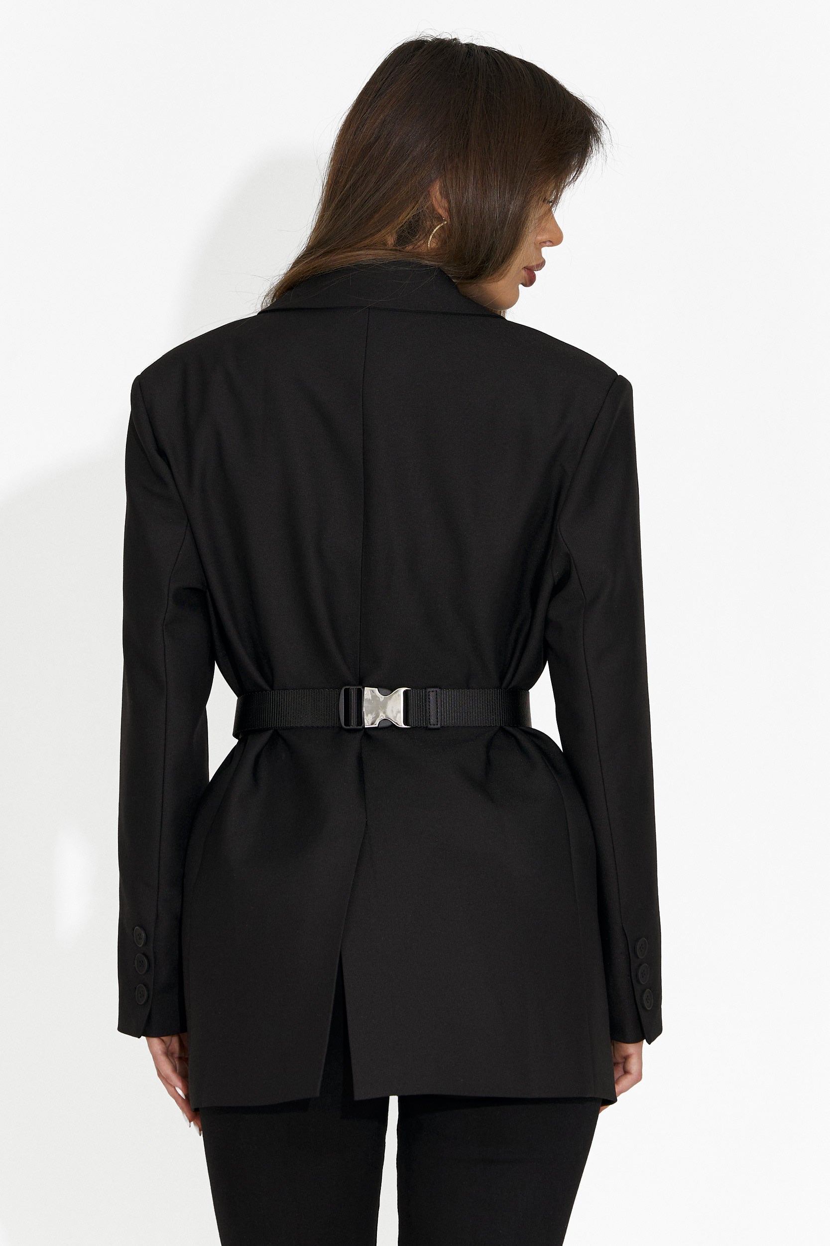 Sacou dama elegant negru Zoira Bogas