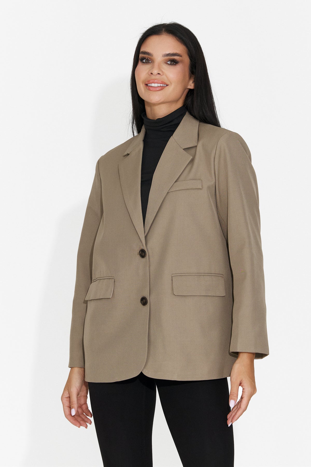 Sacou elegant bej Ceramiyra Bogas