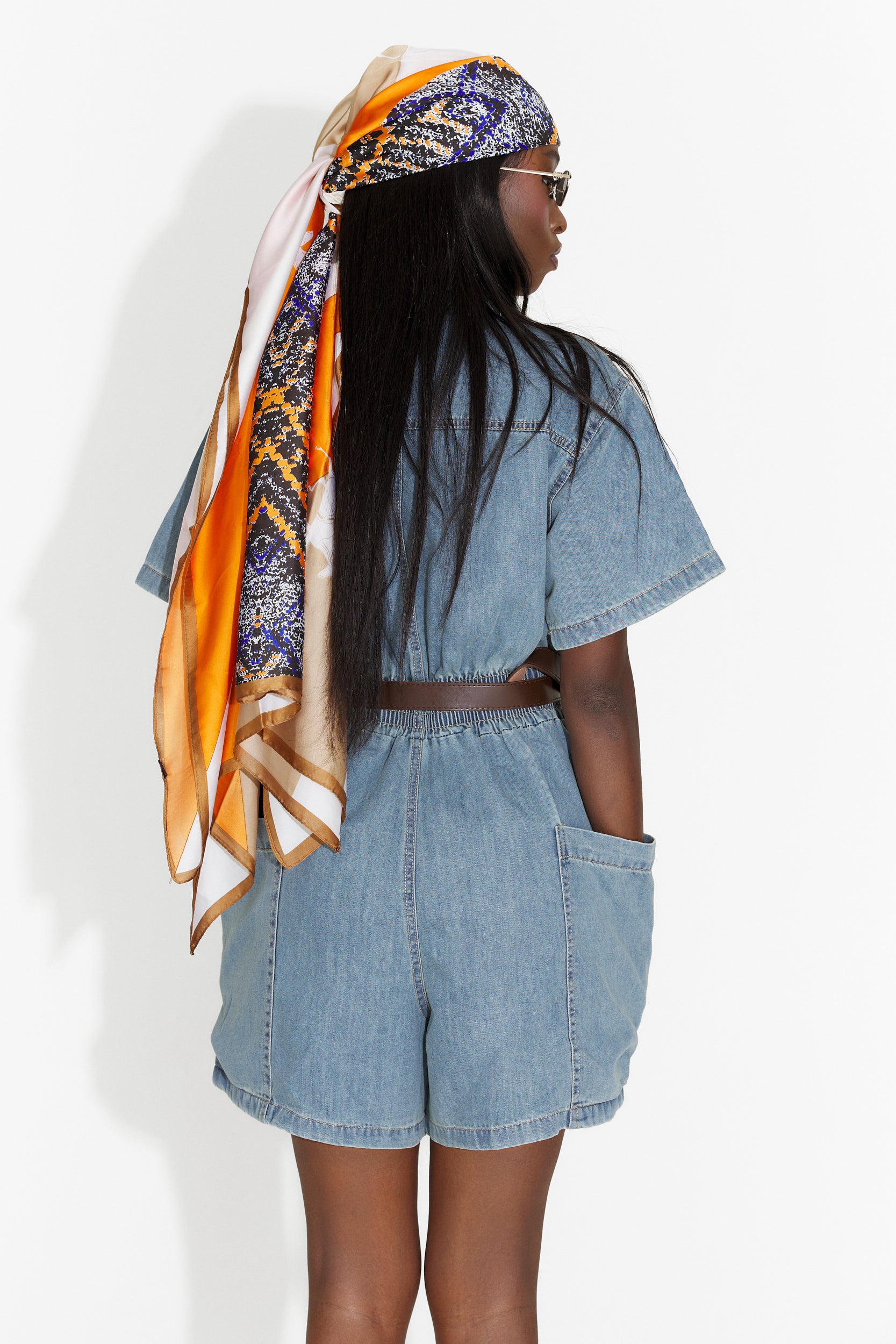 Salopeta dama casual bleu Scalet Bogas