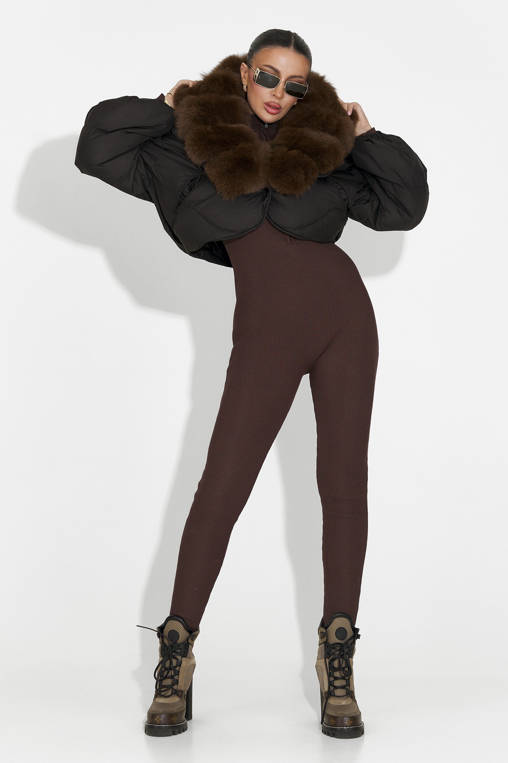 Salopeta dama casual maro Elivra Bogas