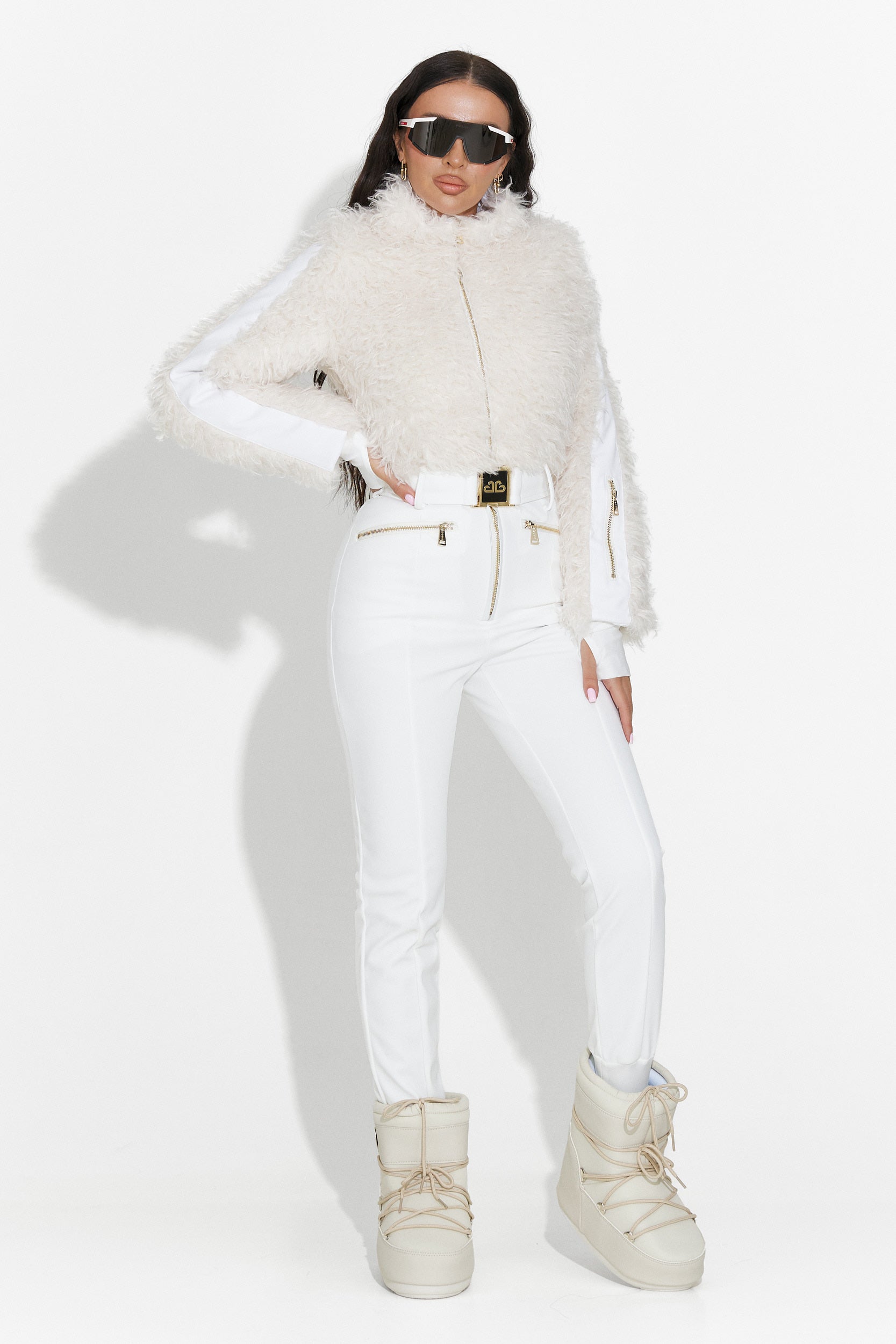 Salopeta ski casual alba Alycia Bogas