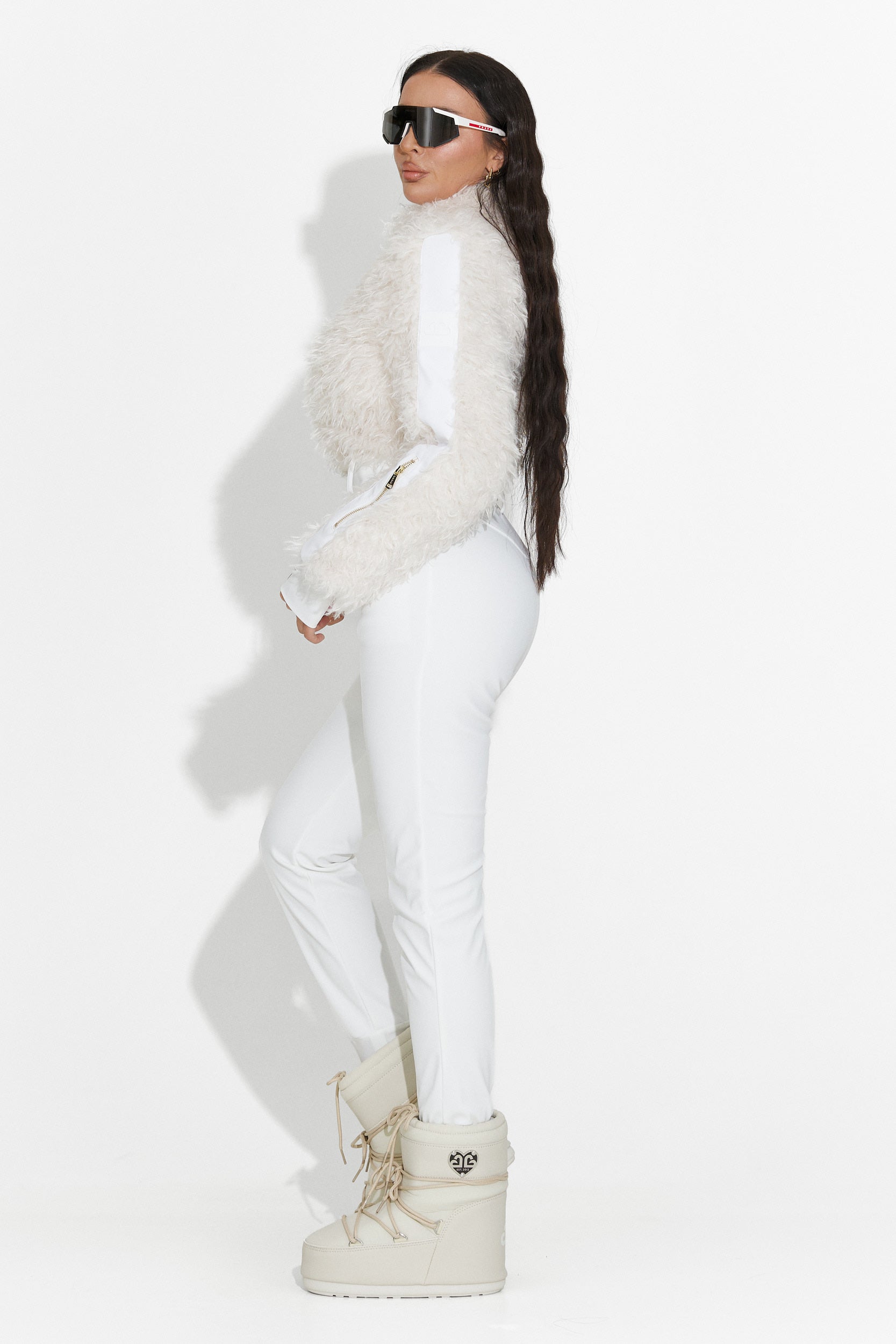 Salopeta ski casual alba Alycia Bogas