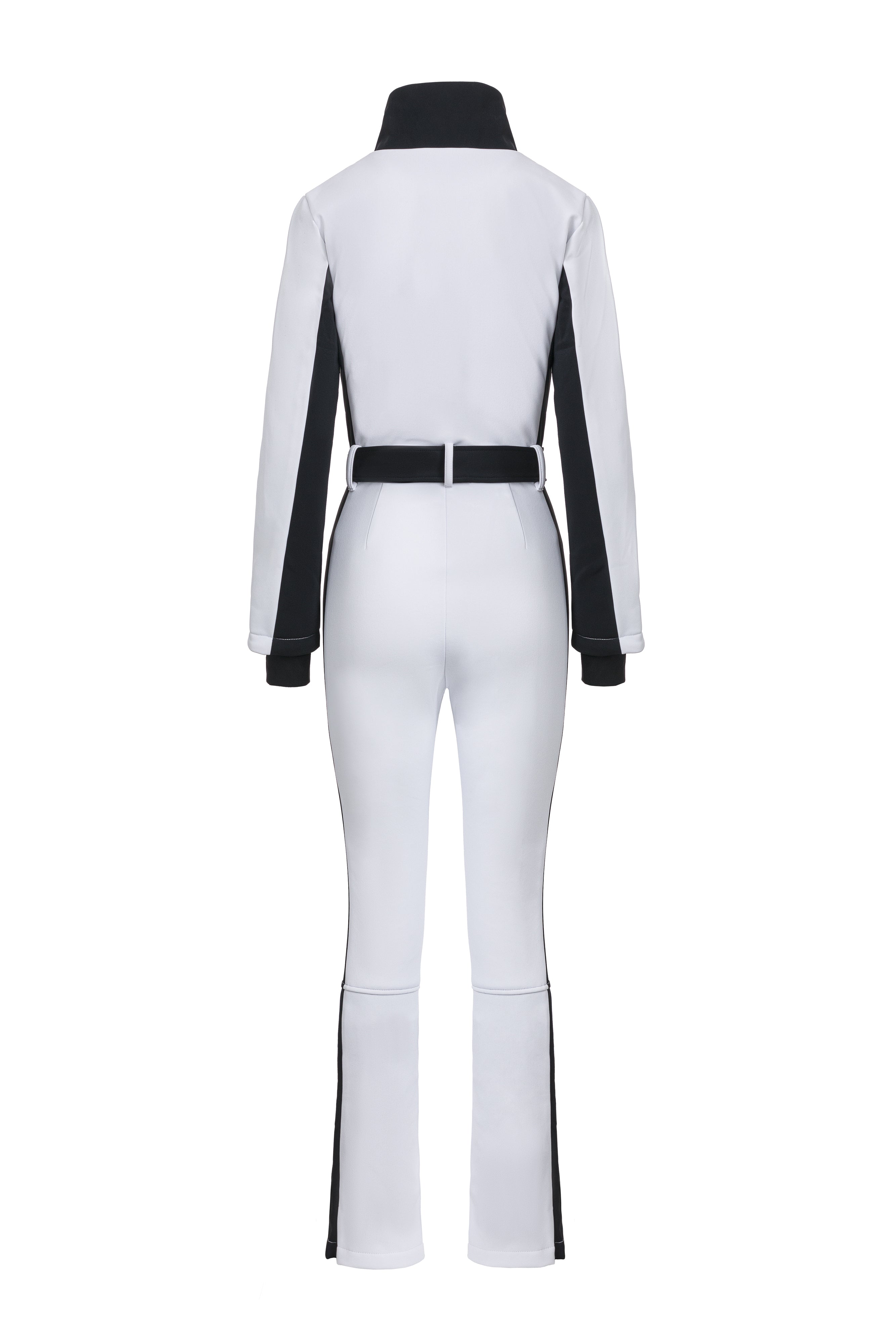 Oliviene Bogas Casual White Ski Jumpsuit