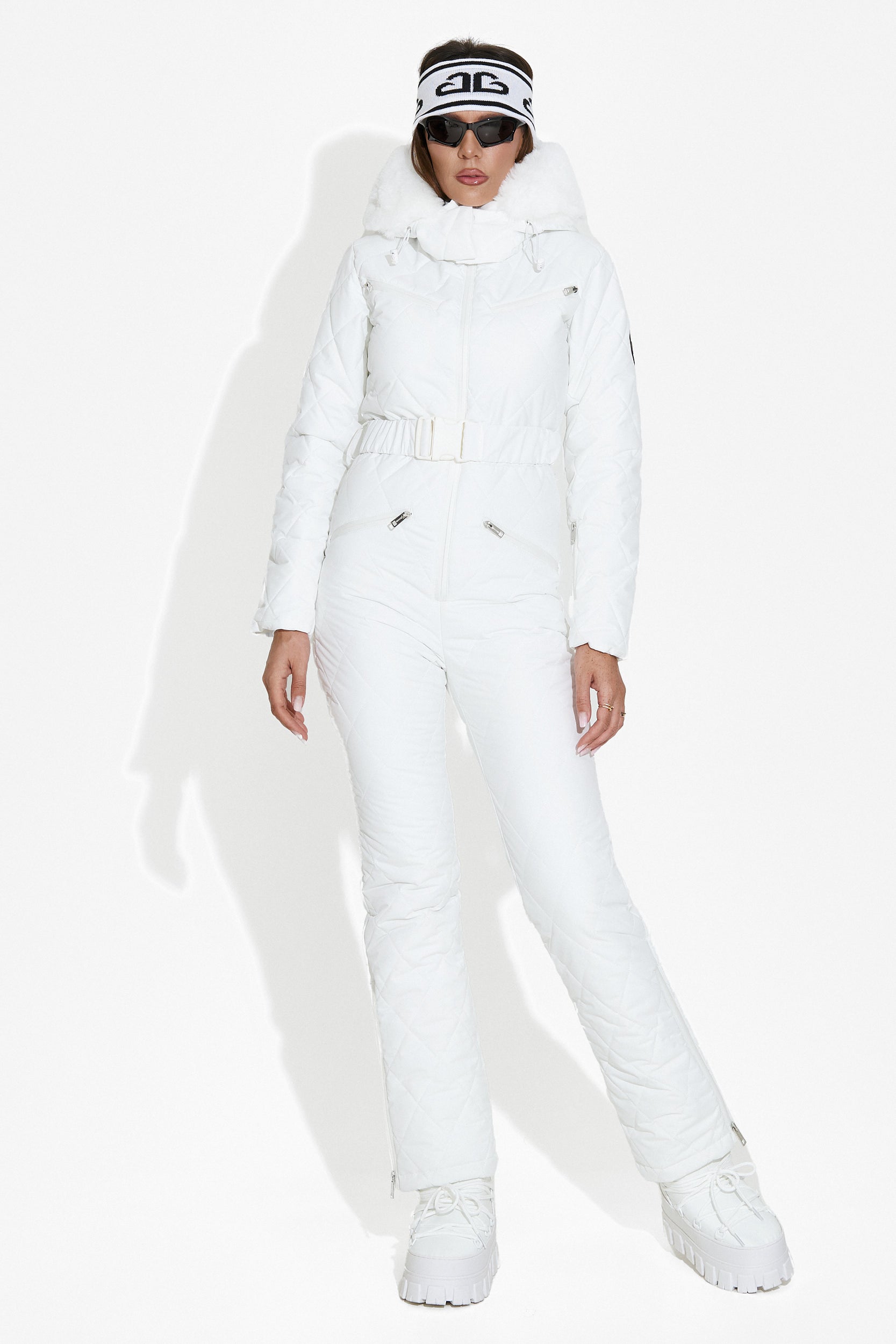 Salopeta ski casual alba Valene Bogas