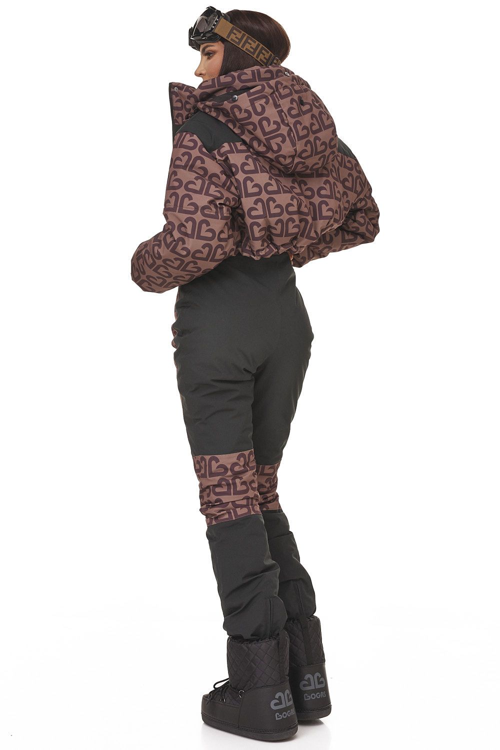 Senileda Bogas Casual Brown Ski Suit