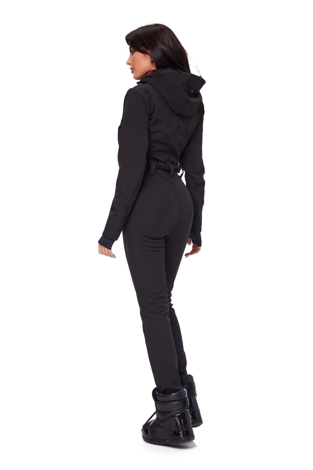Salopeta ski casual neagra Anodys Bogas