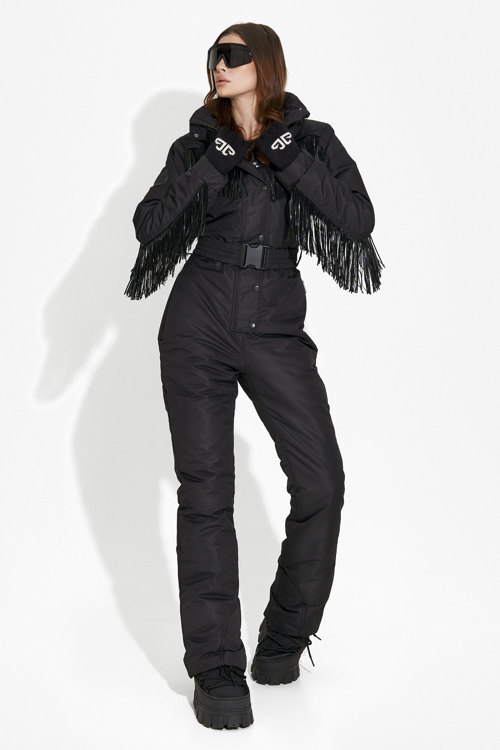 Salopeta ski casual neagra Ritanya Bogas