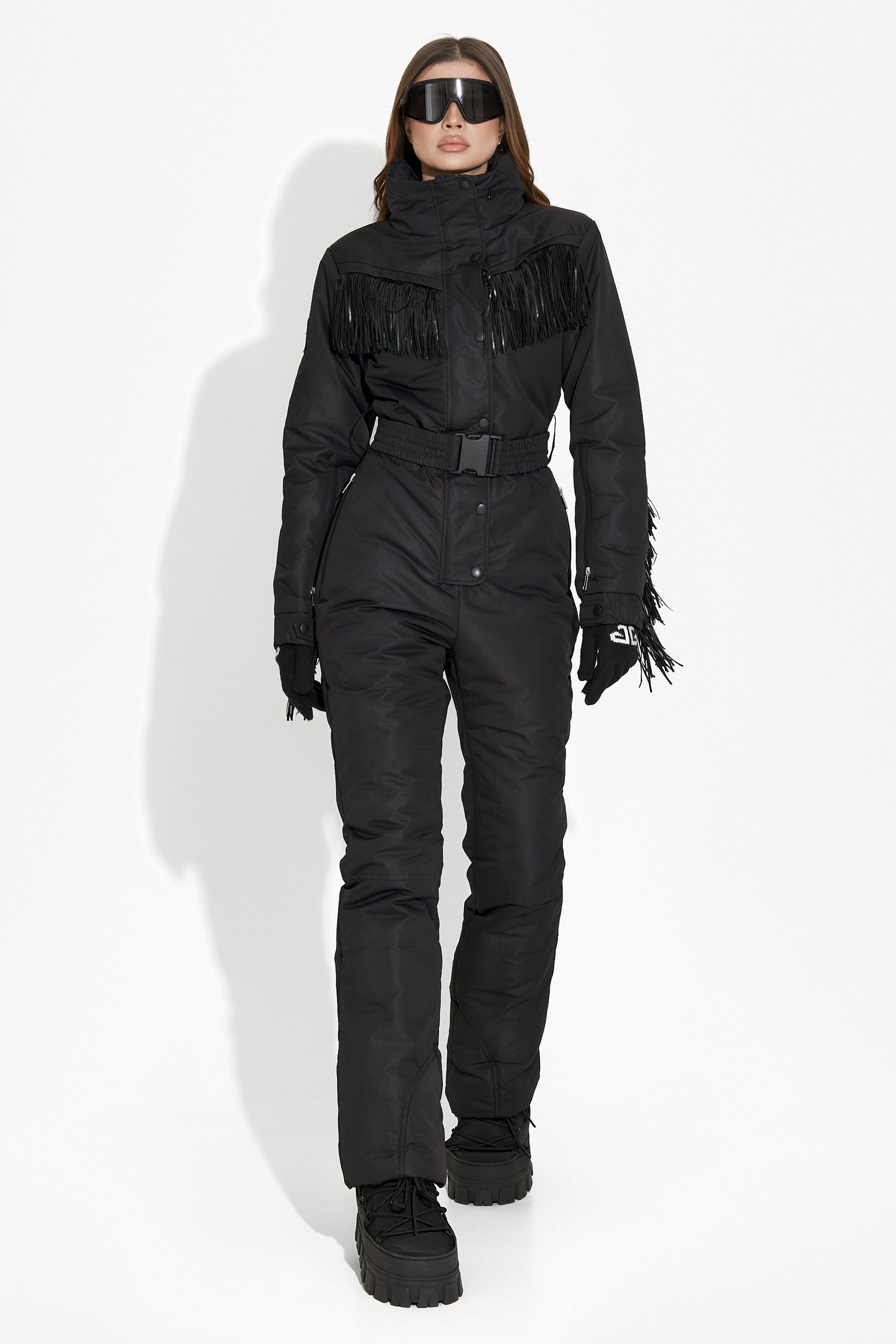 Salopeta ski casual neagra Ritanya Bogas