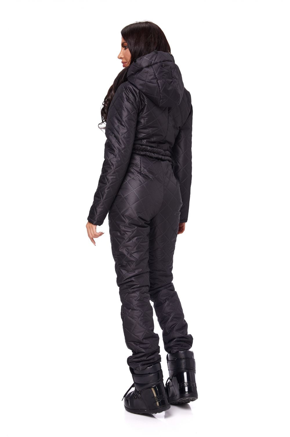 Salopeta ski casual neagra Yvels Bogas