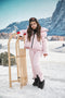 Pink Abenia Bogas Ski Overalls for Kids