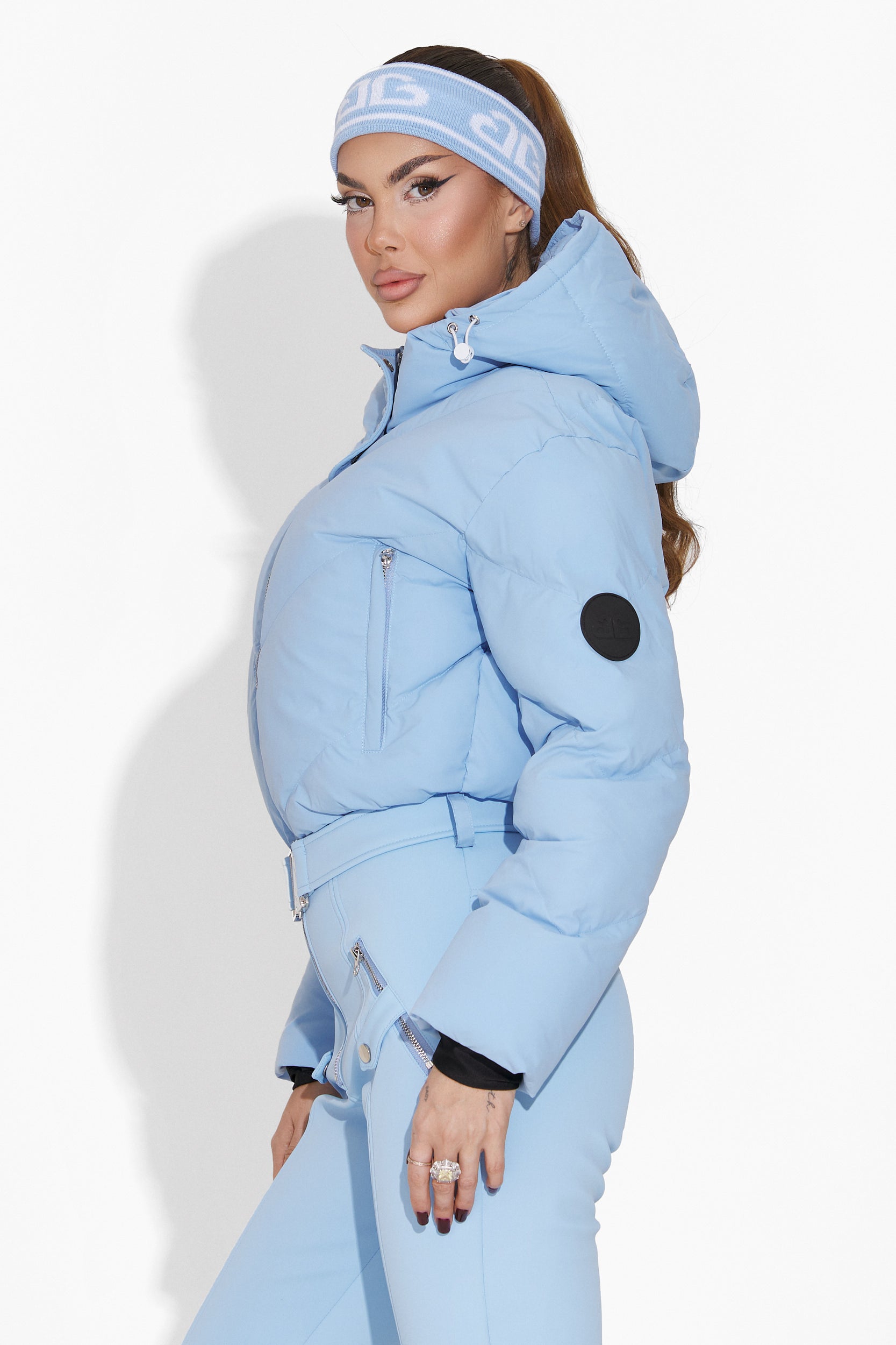 Vibranty Bogas Women's Blue Ski Jumpsuit