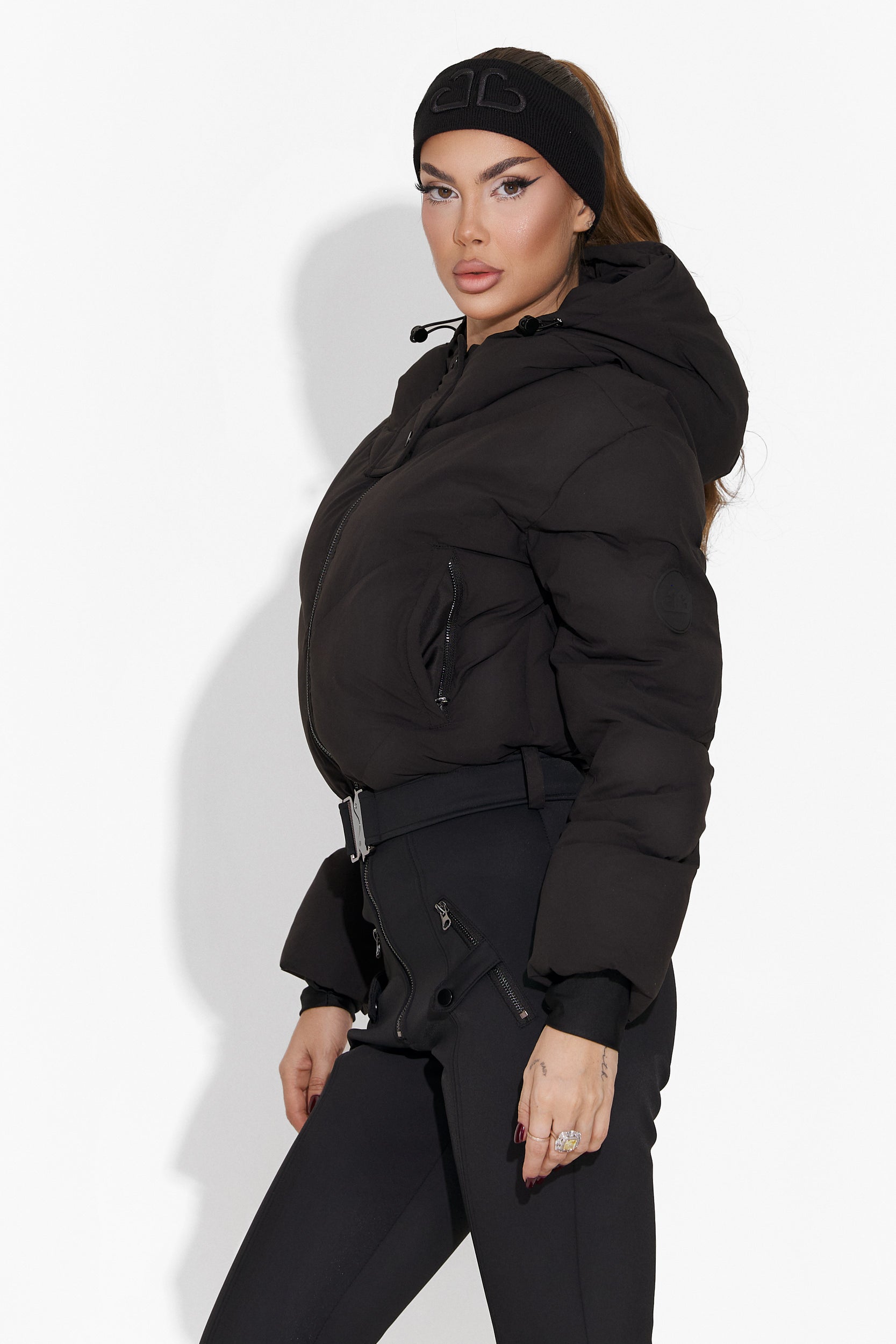 Vibranty Bogas Black Women's Ski Jumpsuit