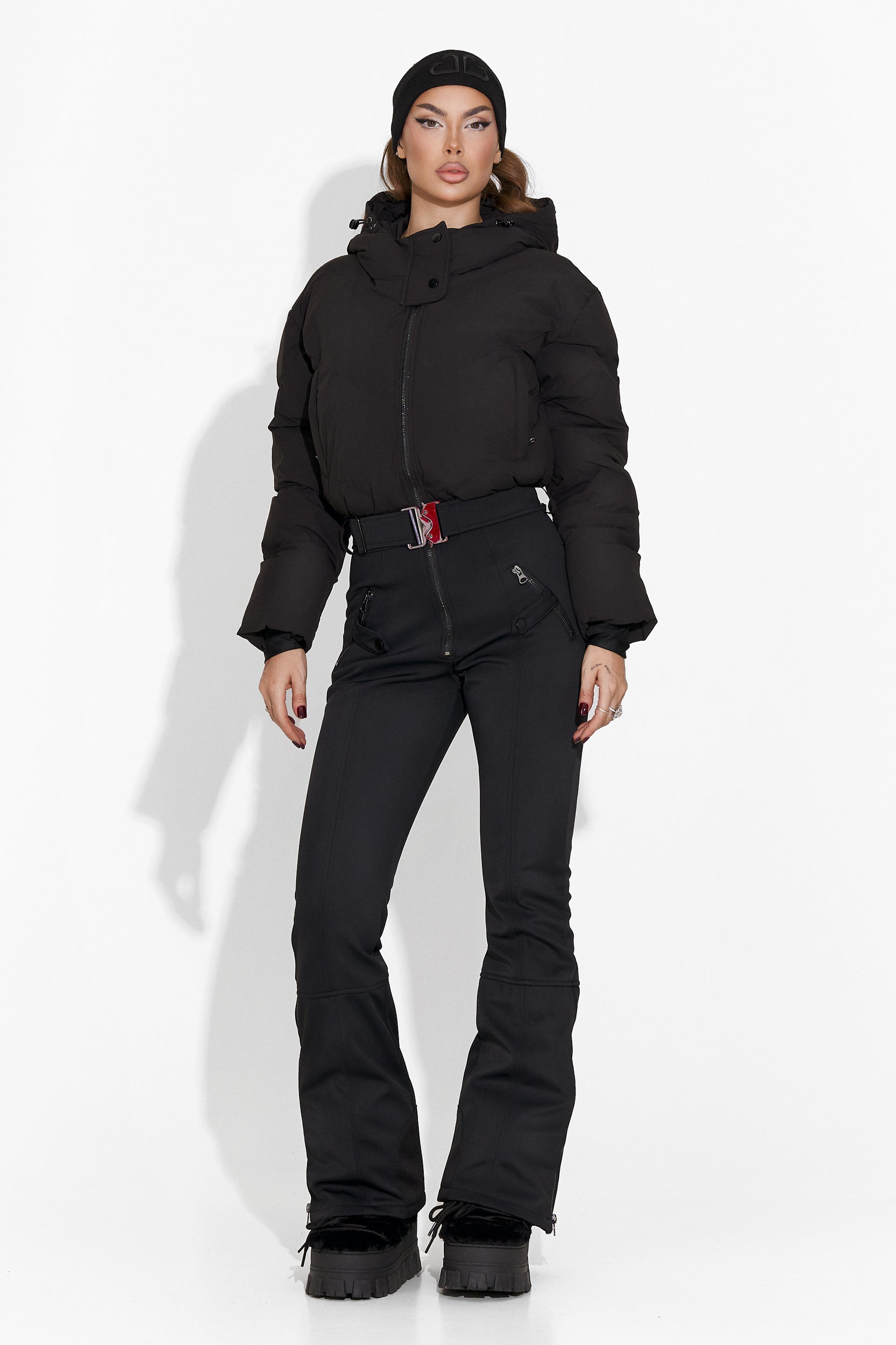 Vibranty Bogas Black Women's Ski Jumpsuit