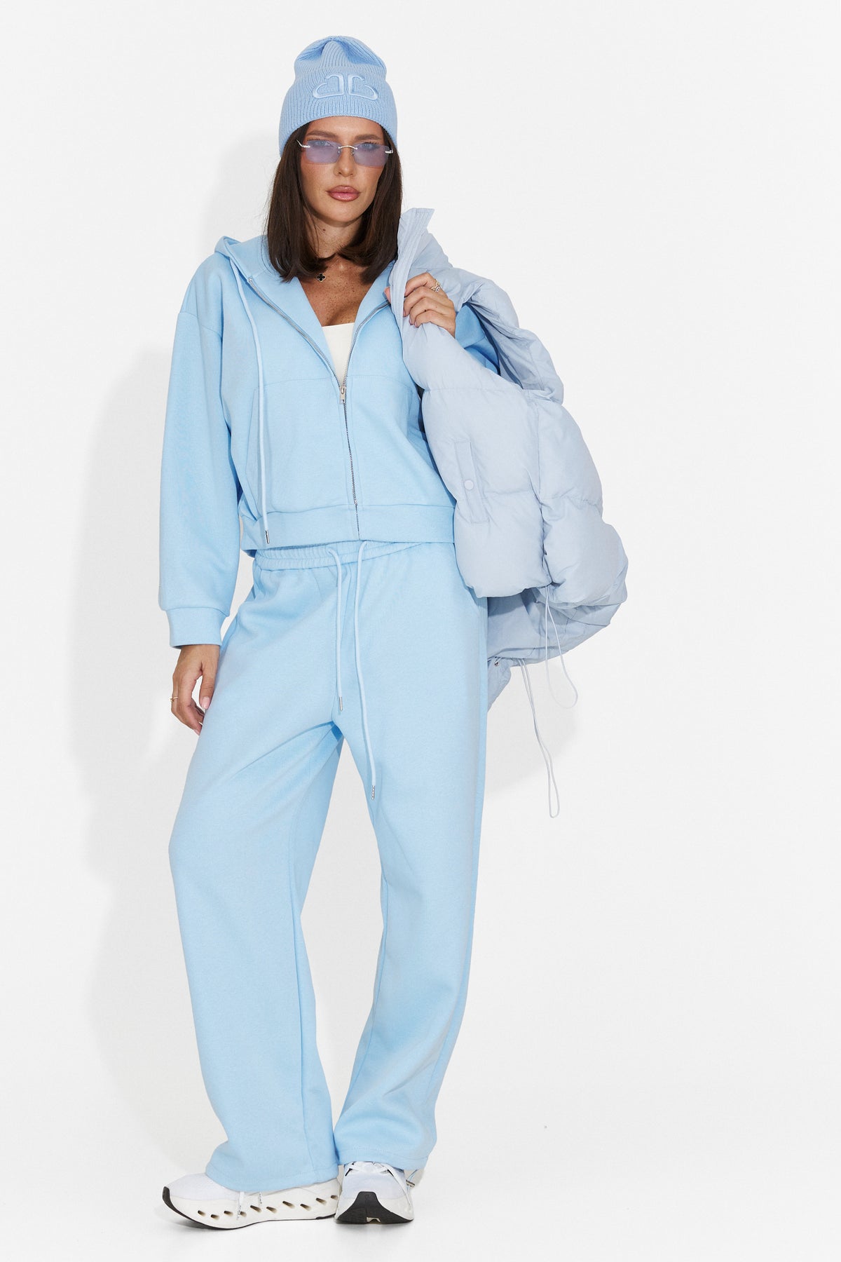 Trening casual bleu Klovimira Bogas